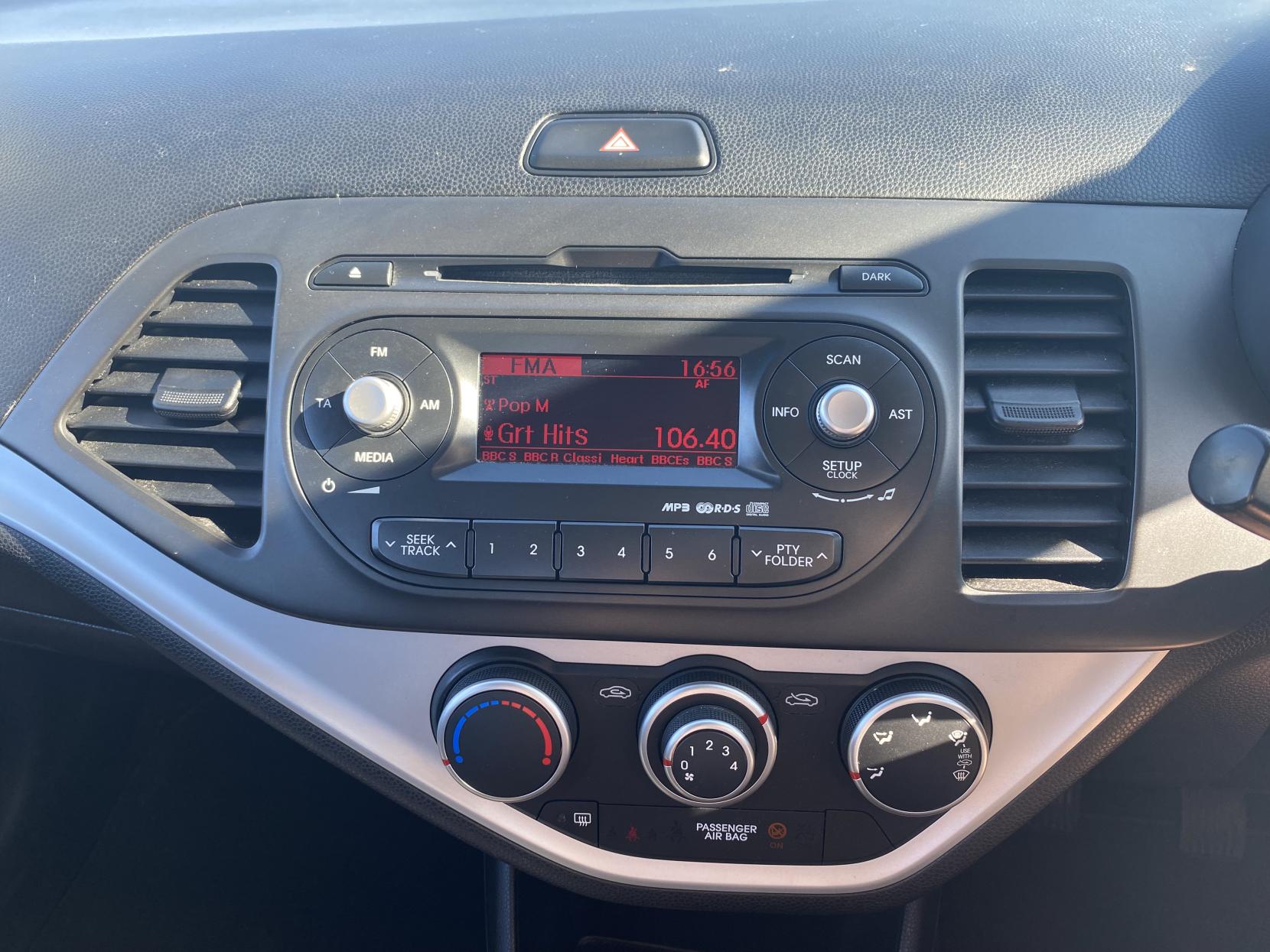 Kia Picanto 1.0 1 Hatchback 5dr Petrol Manual Euro 5 (68 bhp)