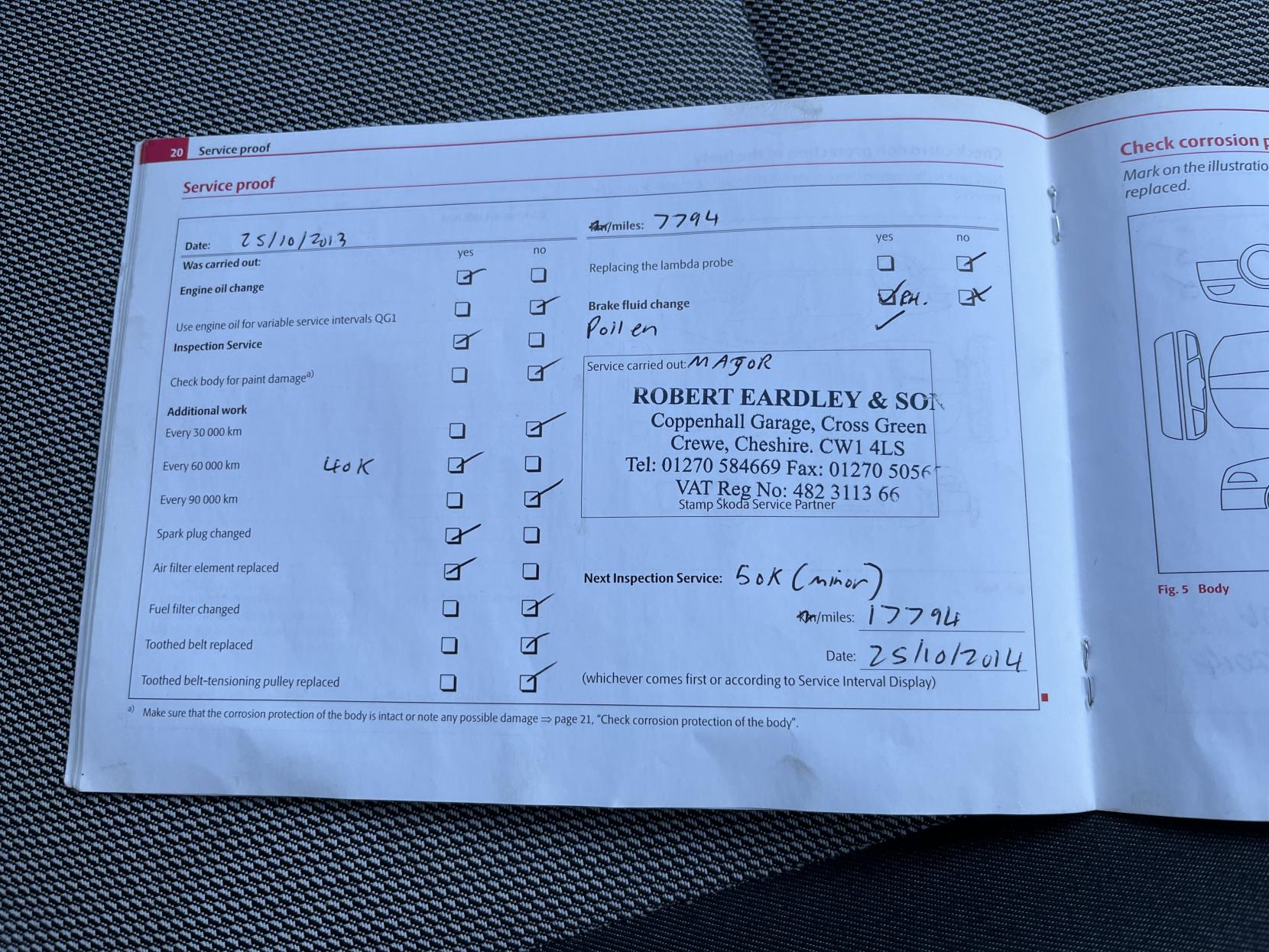 Skoda Fabia 1.2 HTP 6V 1 Hatchback 5dr Petrol Manual (140 g/km, 60 bhp)