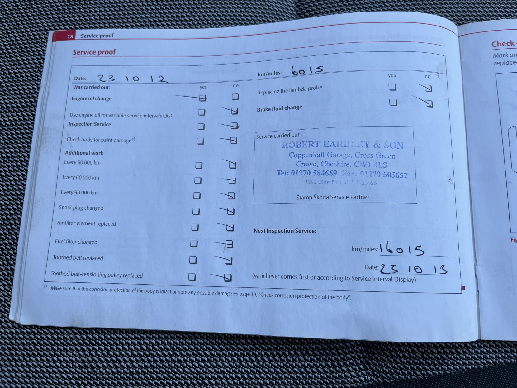 Skoda Fabia 1.2 HTP 6V 1 Hatchback 5dr Petrol Manual (140 g/km, 60 bhp)