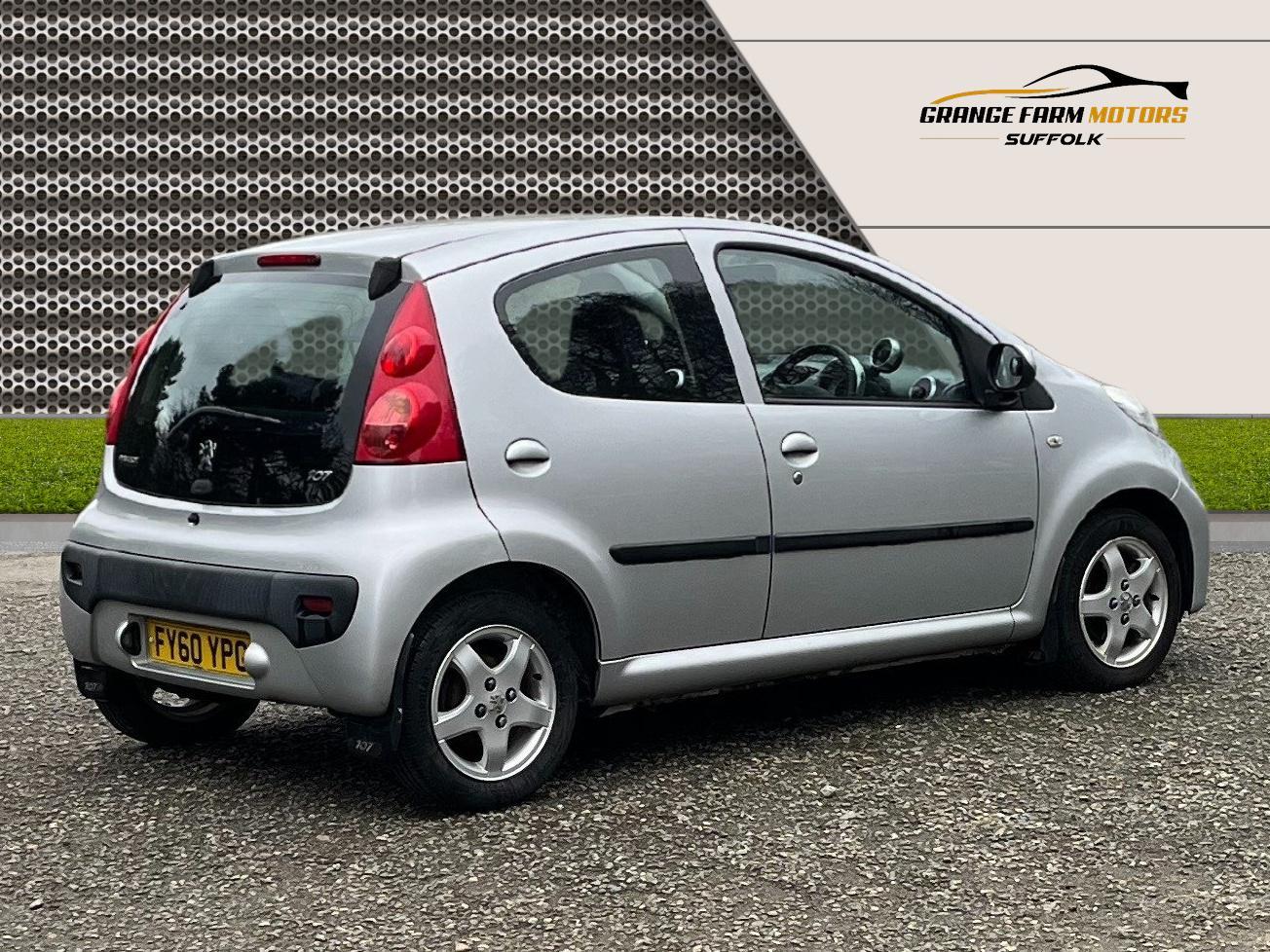 Peugeot 107 1.0 12V Allure Hatchback 5dr Petrol Manual Euro 4 (68 ps)