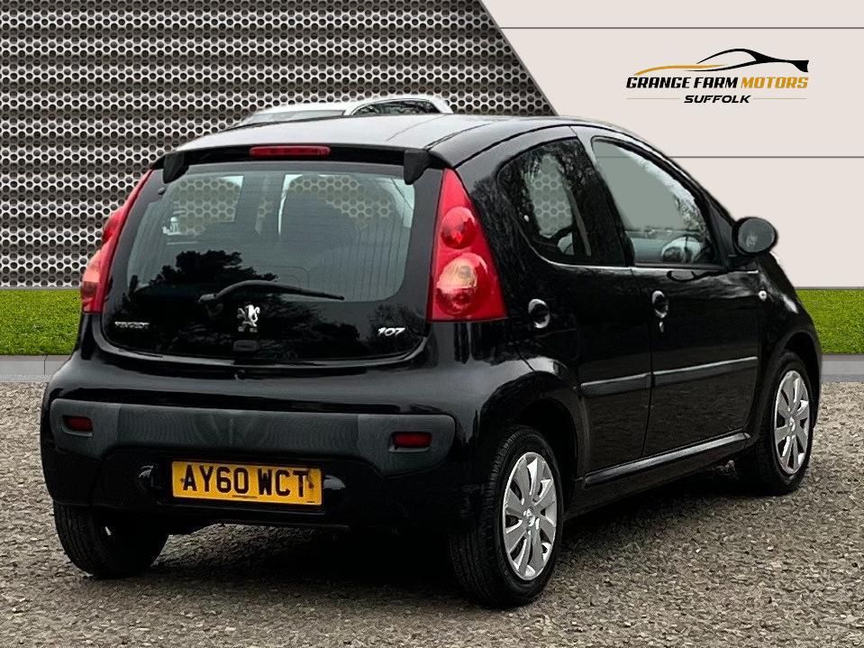 Peugeot 107 1.0 12V Urban Hatchback 5dr Petrol Manual Euro 4 (68 ps)