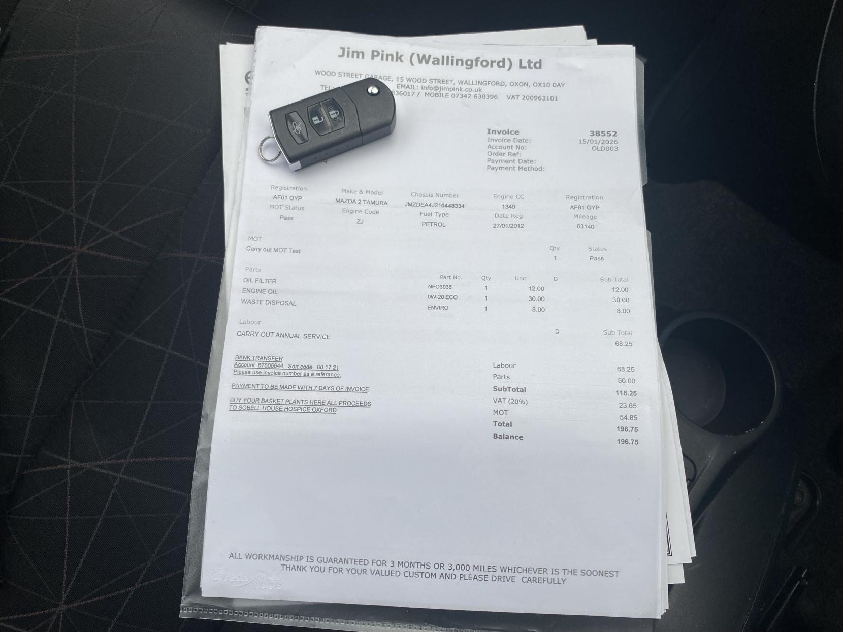 Mazda Mazda2 1.3 Tamura Hatchback 5dr Petrol Manual Euro 5 (84 ps)