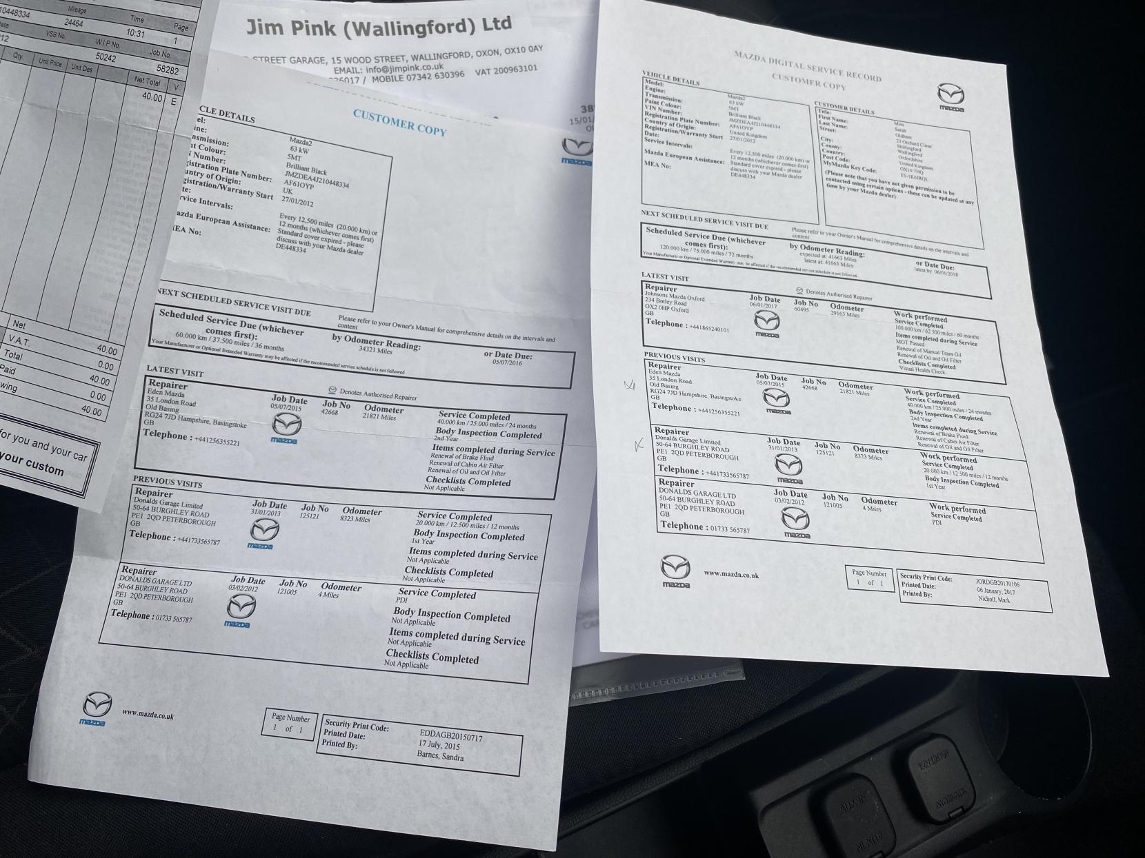 Mazda Mazda2 1.3 Tamura Hatchback 5dr Petrol Manual Euro 5 (84 ps)