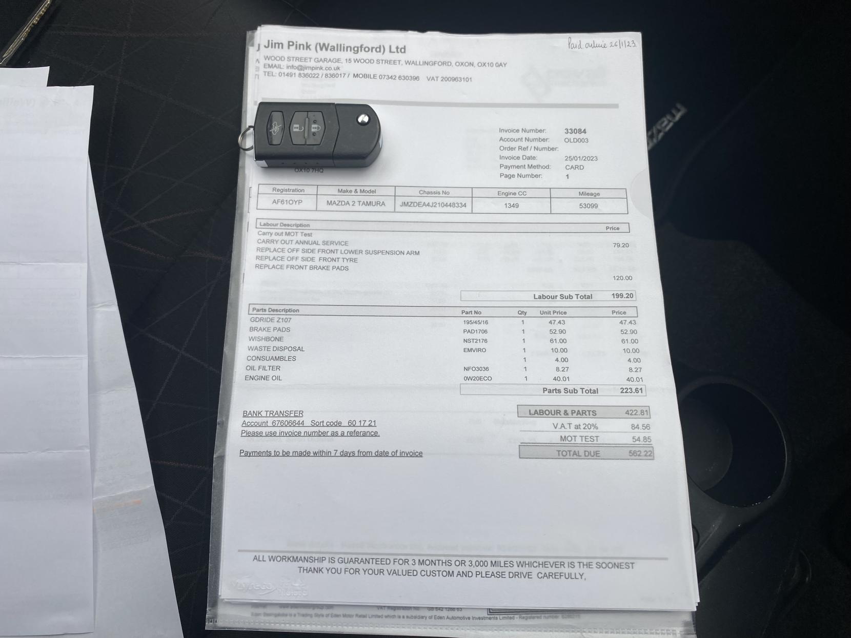 Mazda Mazda2 1.3 Tamura Hatchback 5dr Petrol Manual Euro 5 (84 ps)