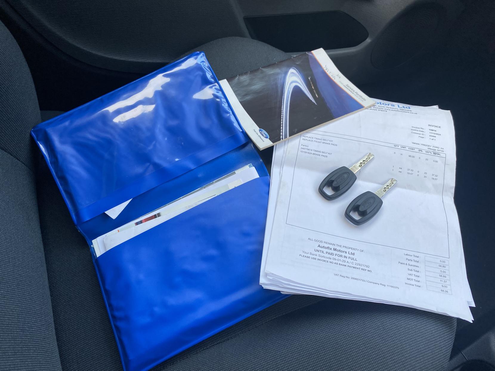 Ford Ka 1.2 Studio Hatchback 3dr Petrol Manual Euro 5 (69 ps)