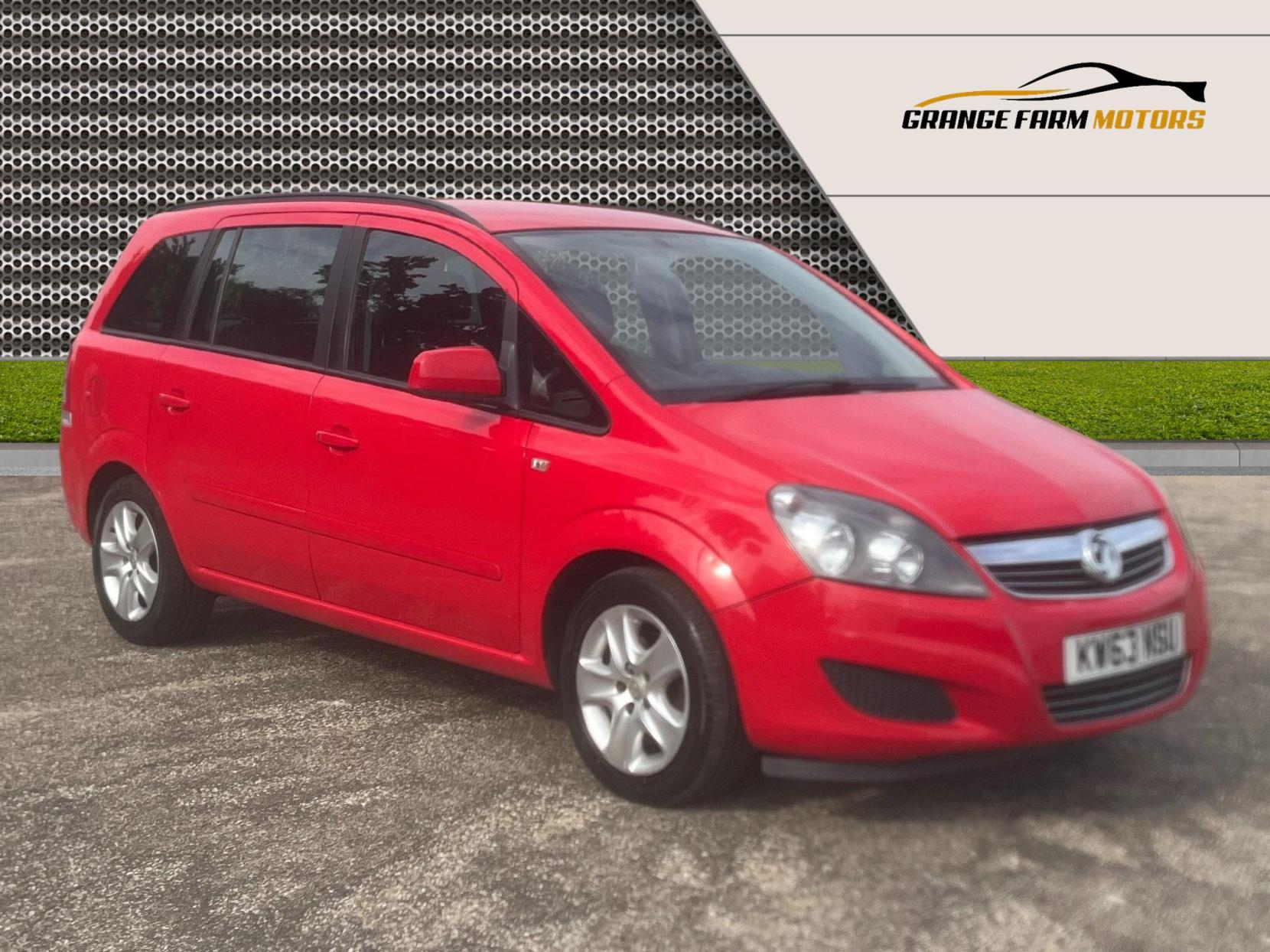 Vauxhall Zafira 1.8 16V Exclusiv MPV 5dr Petrol Manual Euro 5 (120 ps)