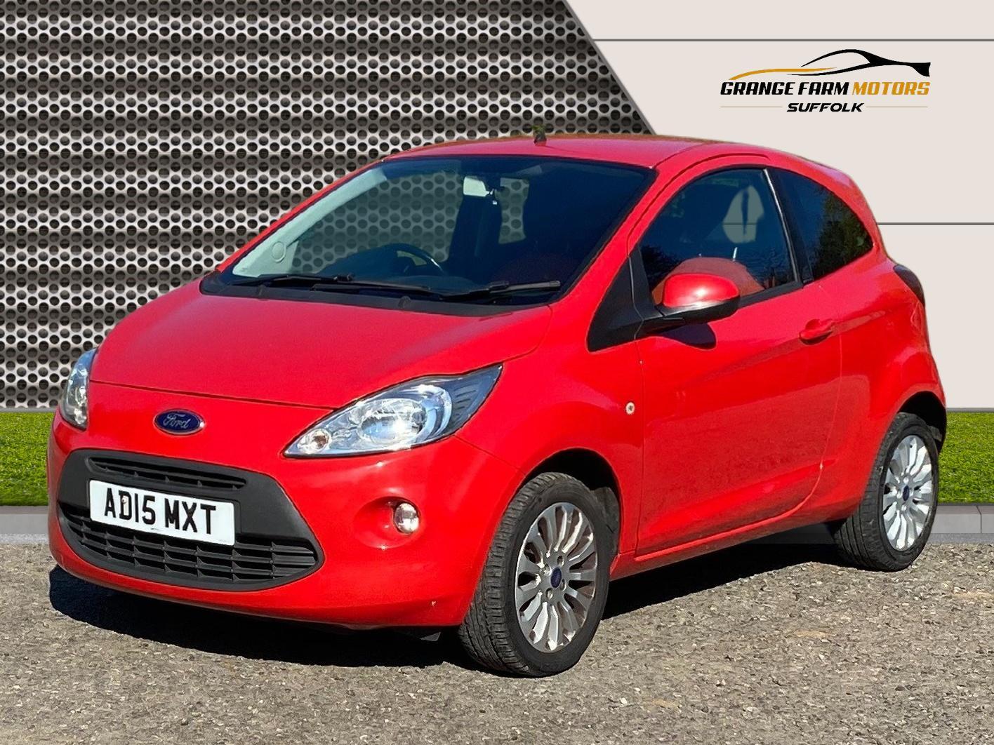 Ford Ka 1.2 Zetec Hatchback 3dr Petrol Manual Euro 5 (s/s) (69 ps)