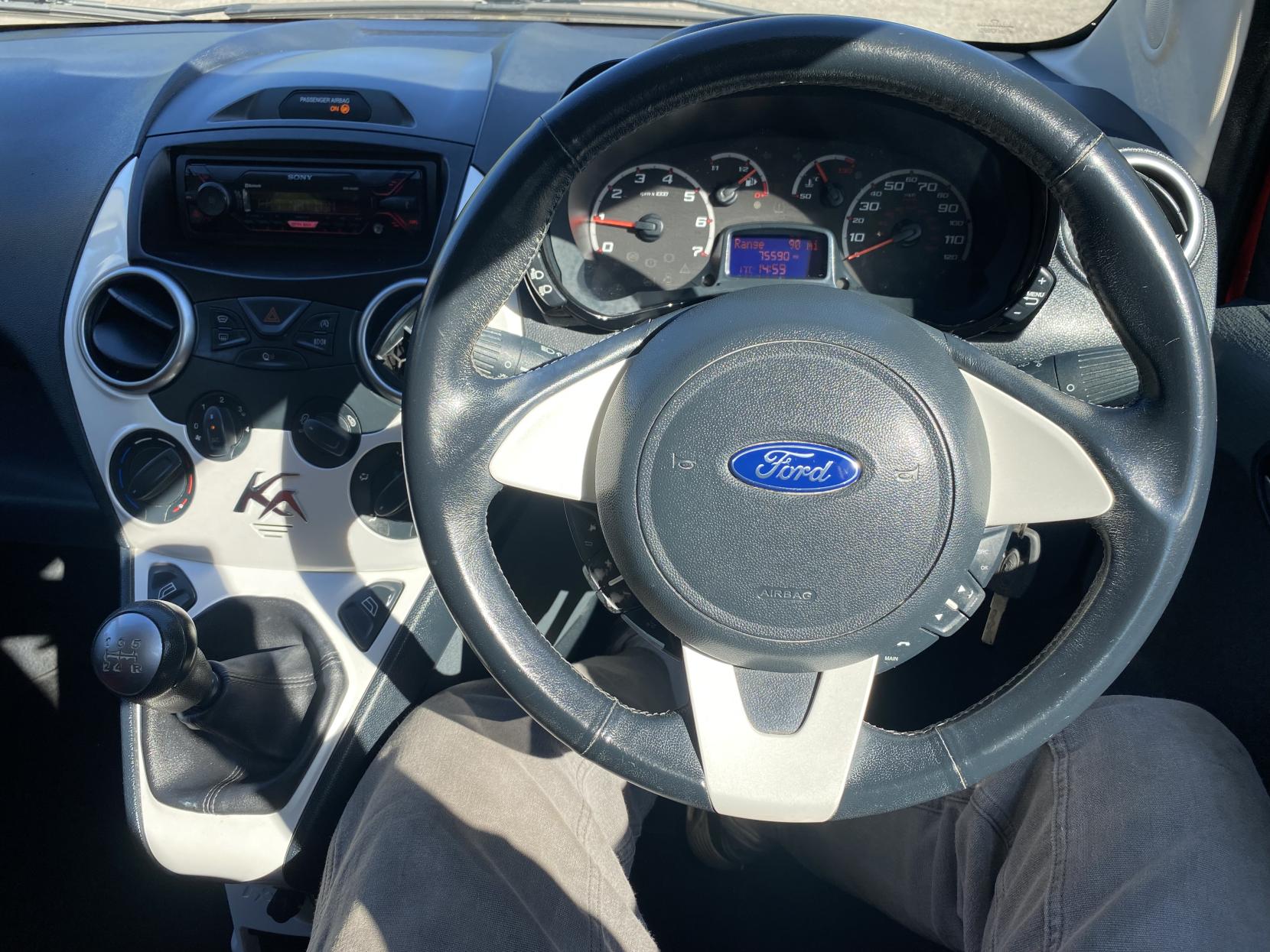 Ford Ka 1.2 Zetec Hatchback 3dr Petrol Manual Euro 5 (s/s) (69 ps)