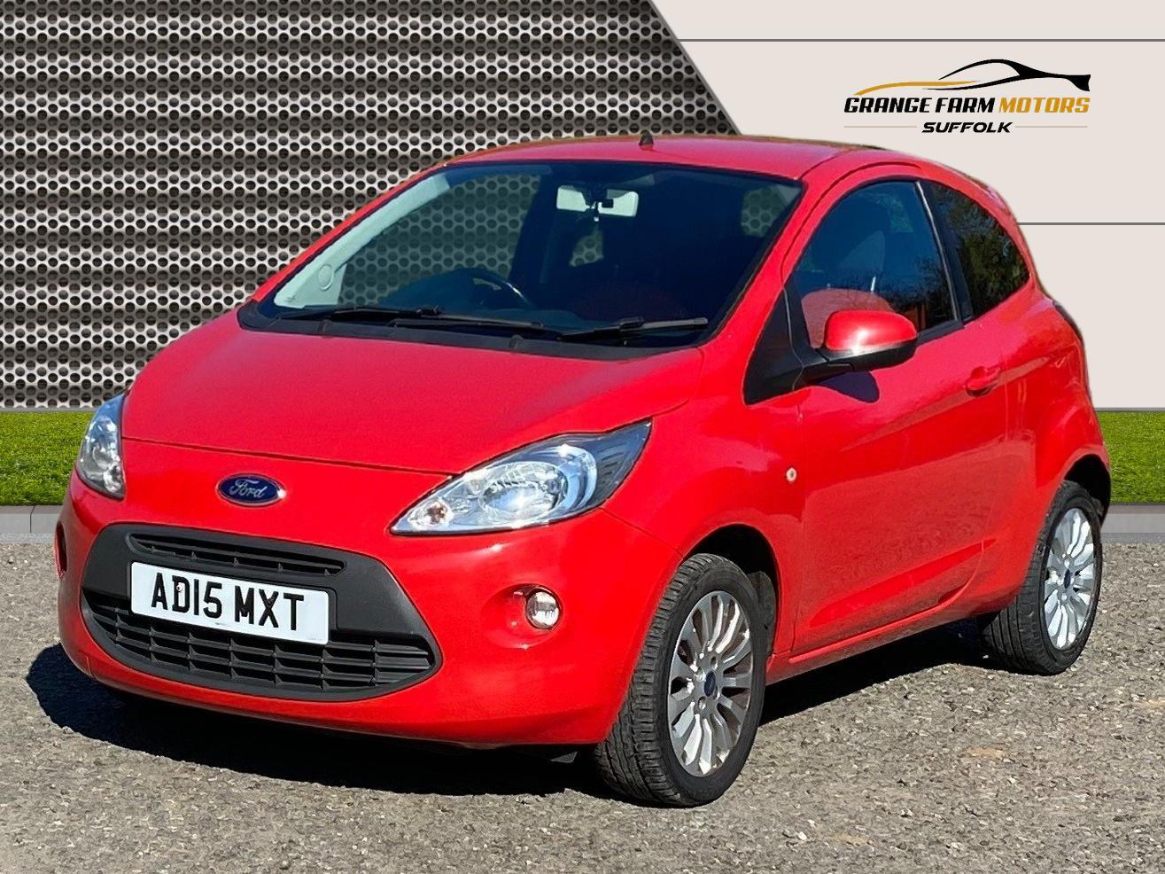 Ford Ka 1.2 Zetec Hatchback 3dr Petrol Manual Euro 5 (s/s) (69 ps)