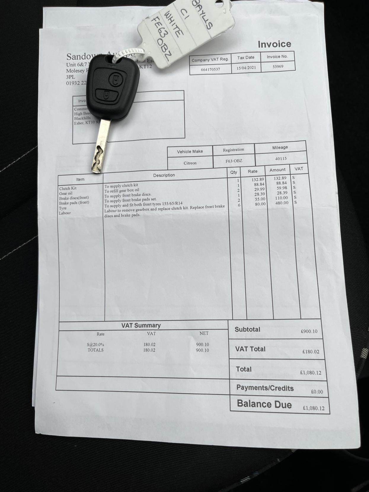 Citroen C1 1.0i VTR Hatchback 3dr Petrol Manual Euro 5 (68 ps)