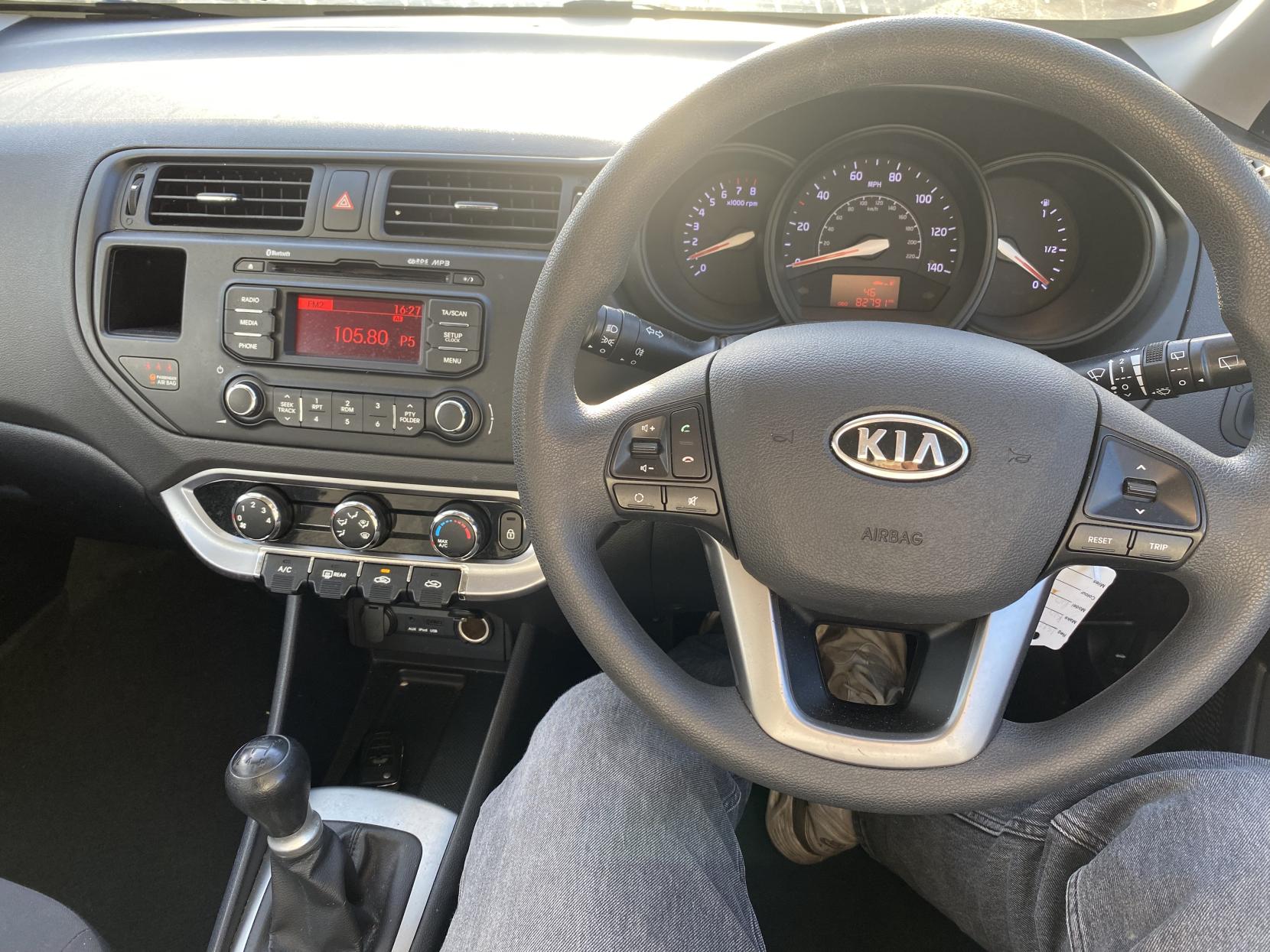 Kia Rio 1.25 1 Air Hatchback 3dr Petrol Manual Euro 5 (84 bhp)