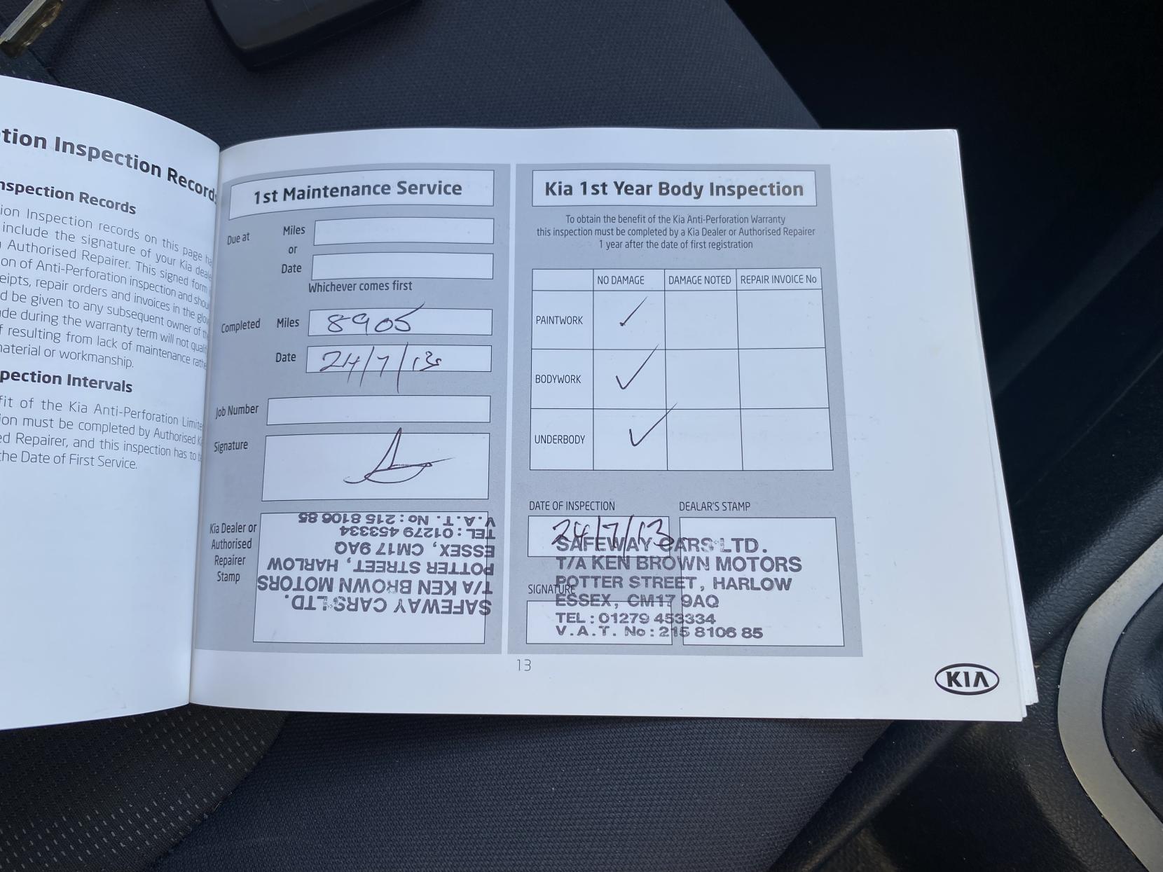 Kia Rio 1.25 1 Air Hatchback 3dr Petrol Manual Euro 5 (84 bhp)