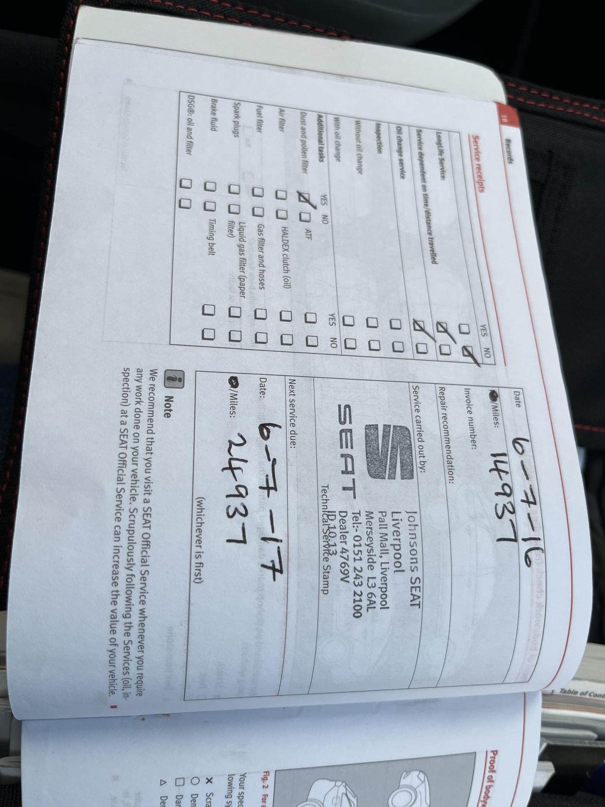 SEAT Mii 1.0 12v Toca Hatchback 3dr Petrol Manual Euro 5 (60 ps)