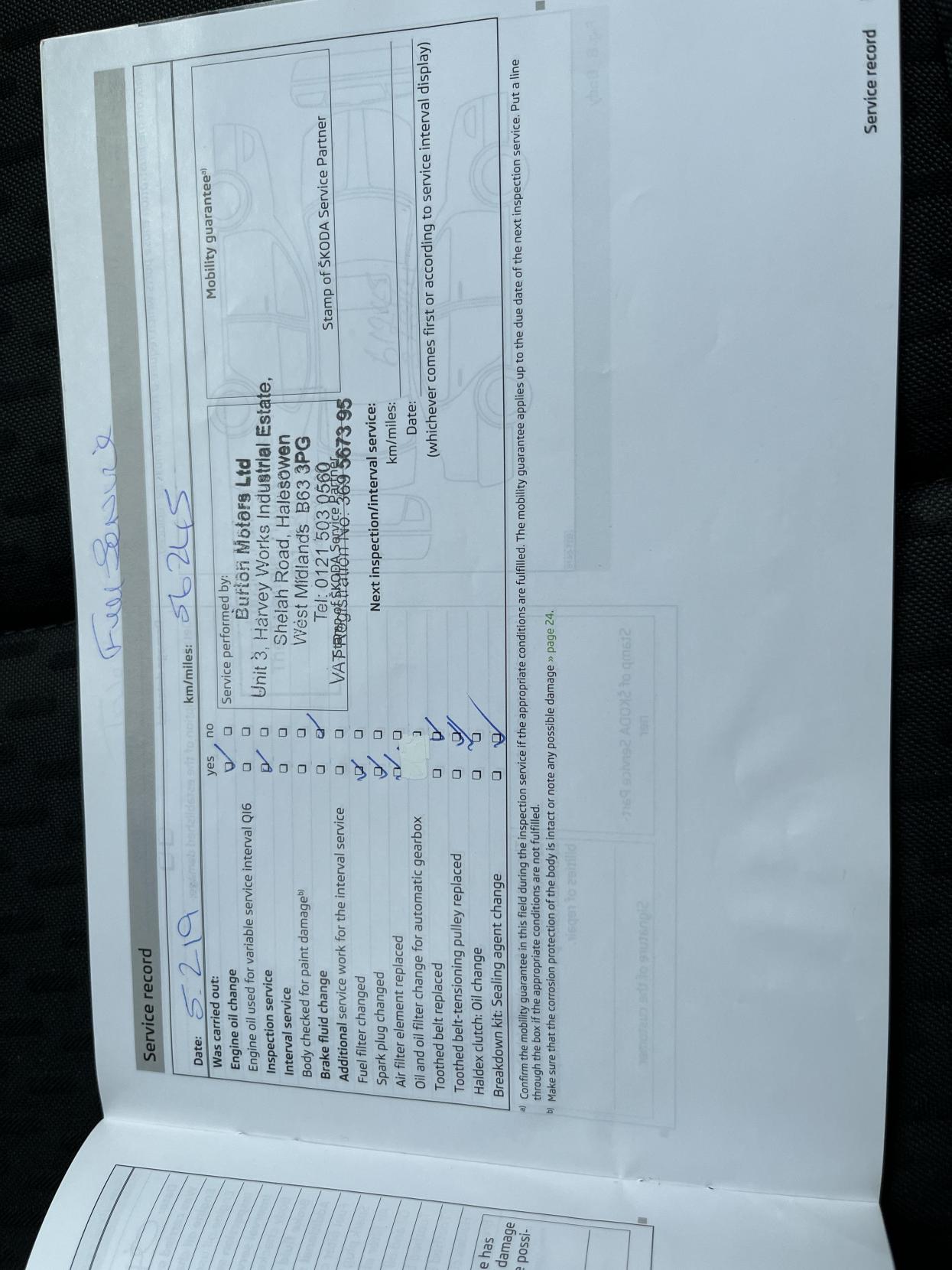 Skoda Fabia 1.2 SE Hatchback 5dr Petrol Manual Euro 5 (69 ps)