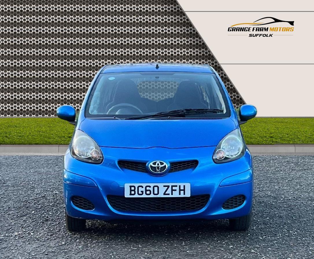 Toyota AYGO 1.0 VVT-i Blue Hatchback 5dr Petrol Manual Euro 5 (67 ps)