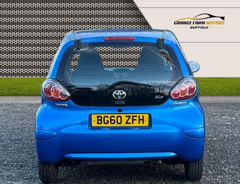 Toyota AYGO 1.0 VVT-i Blue Hatchback 5dr Petrol Manual Euro 5 (67 ps)