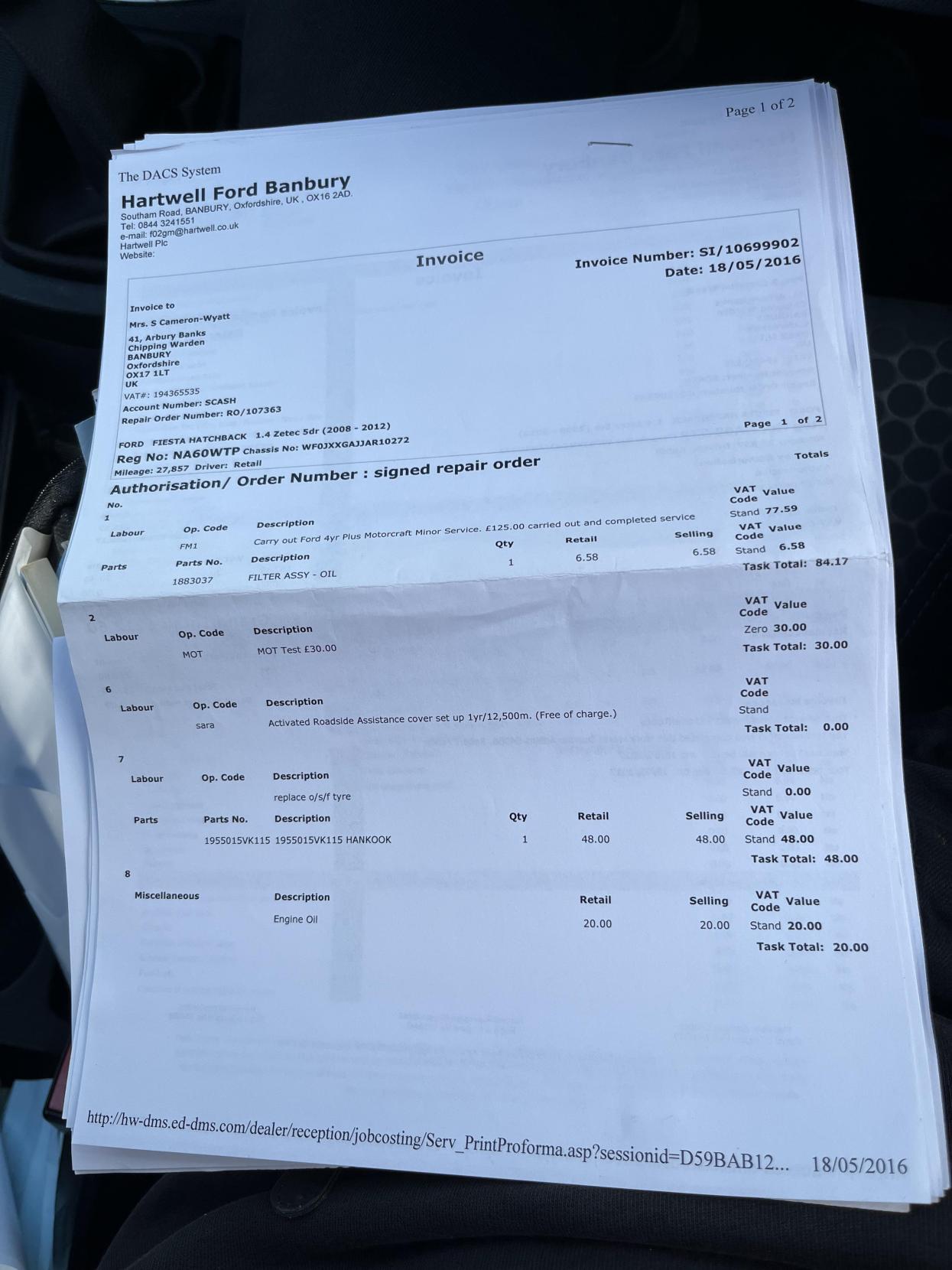 Ford Fiesta 1.4 Zetec Hatchback 5dr Petrol Manual (133 g/km, 94 bhp)