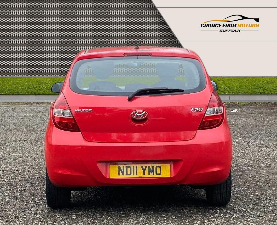 Hyundai i20 1.2 Classic Hatchback 3dr Petrol Manual Euro 5 (77 bhp)