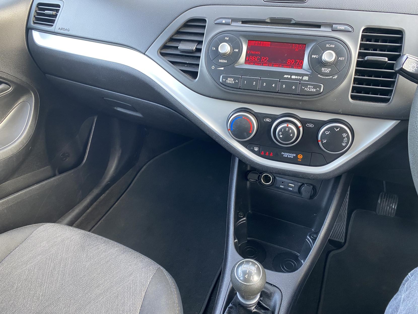 Kia Picanto 1.0 1 Hatchback 5dr Petrol Manual Euro 5 (68 bhp)