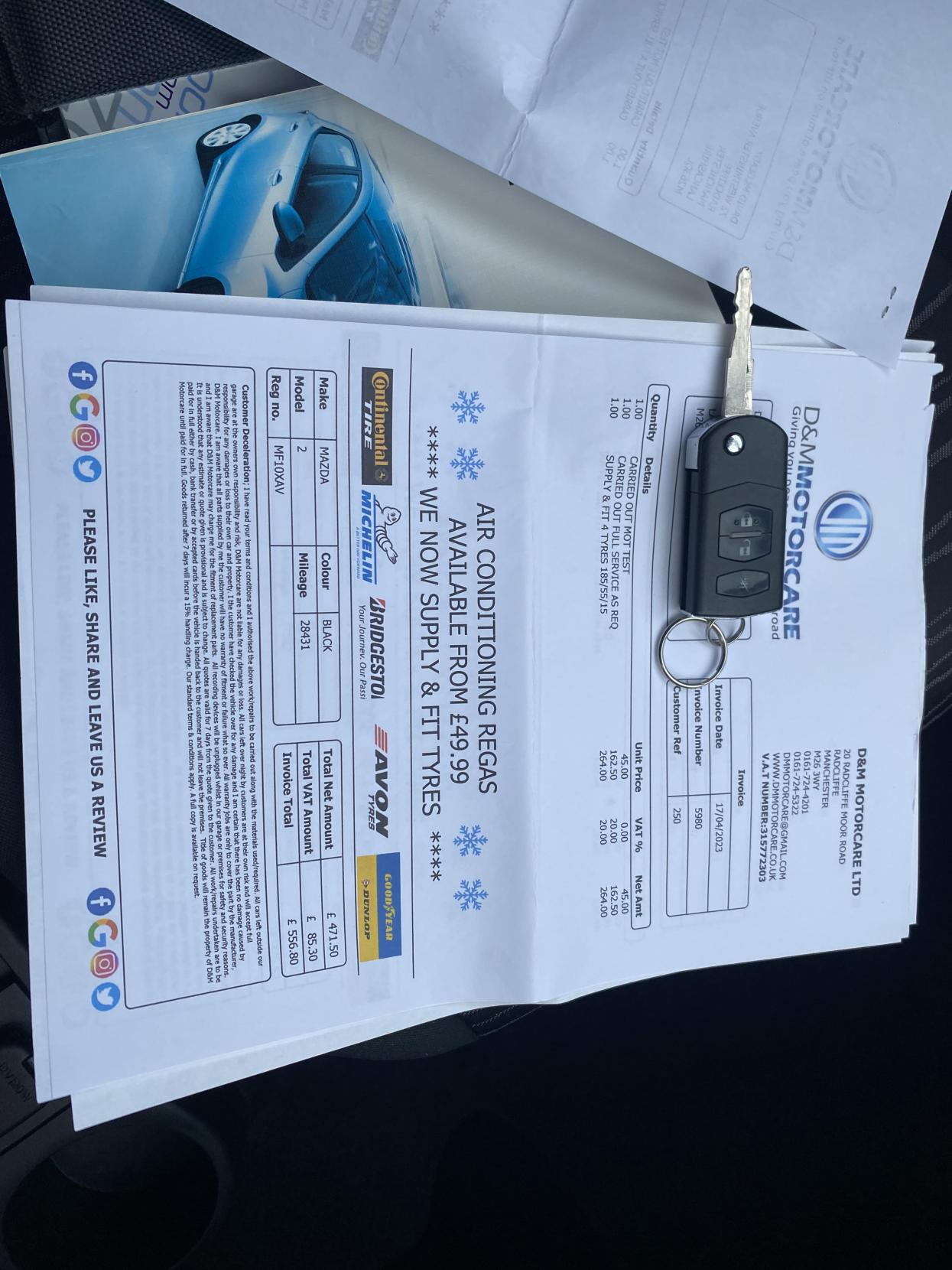 Mazda Mazda2 1.3 TS2 Hatchback 3dr Petrol Manual Euro 4 (86 ps)