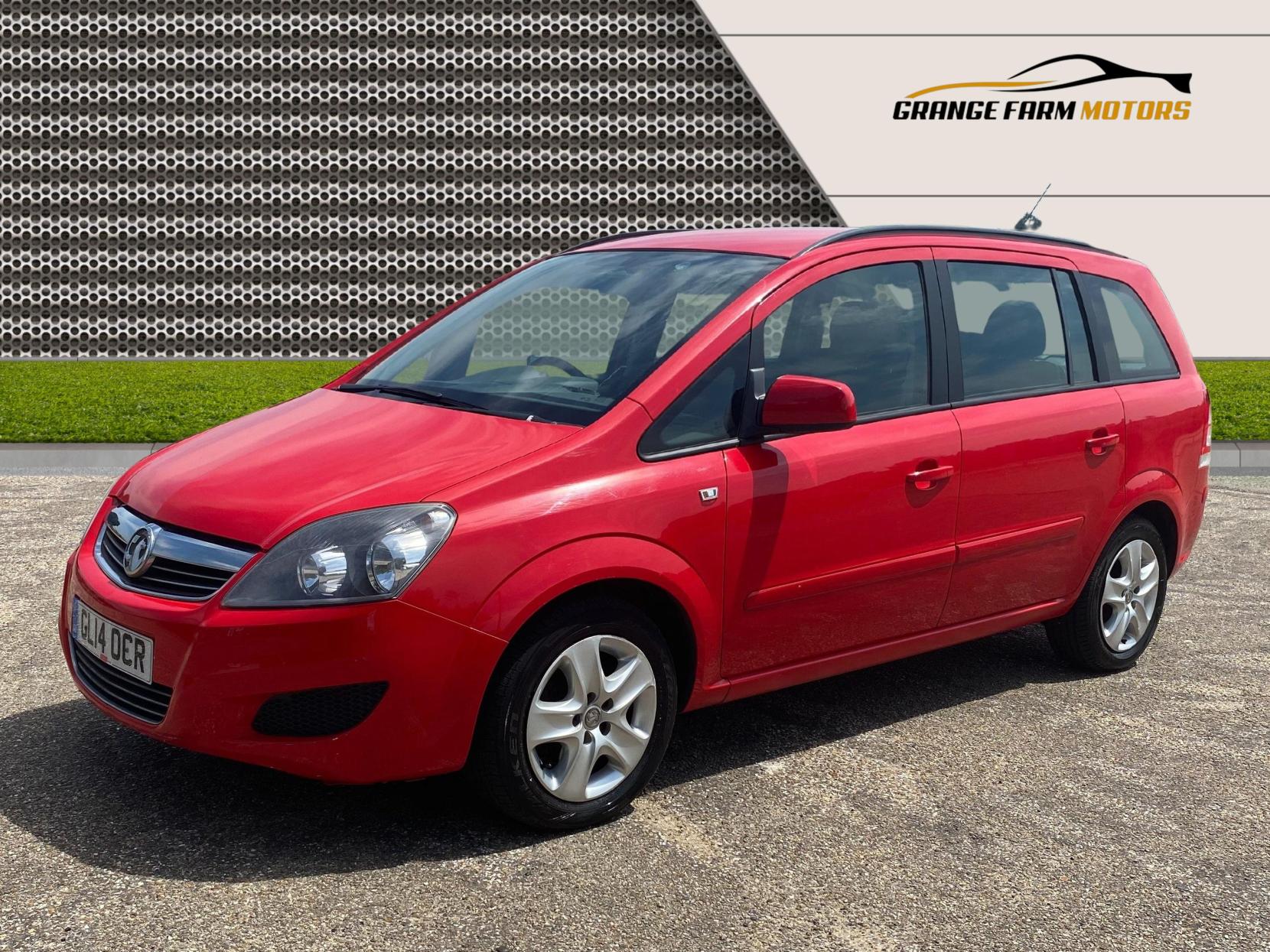 Vauxhall Zafira 1.8 16V Exclusiv MPV 5dr Petrol Manual Euro 5 (120 ps)