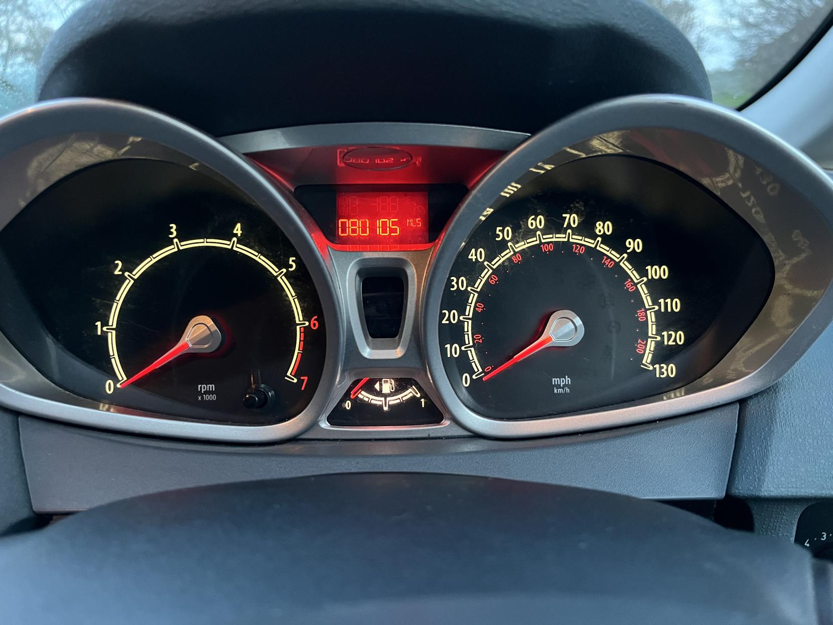 Ford Fiesta 1.4 Titanium Hatchback 5dr Petrol Manual (133 g/km, 94 bhp)