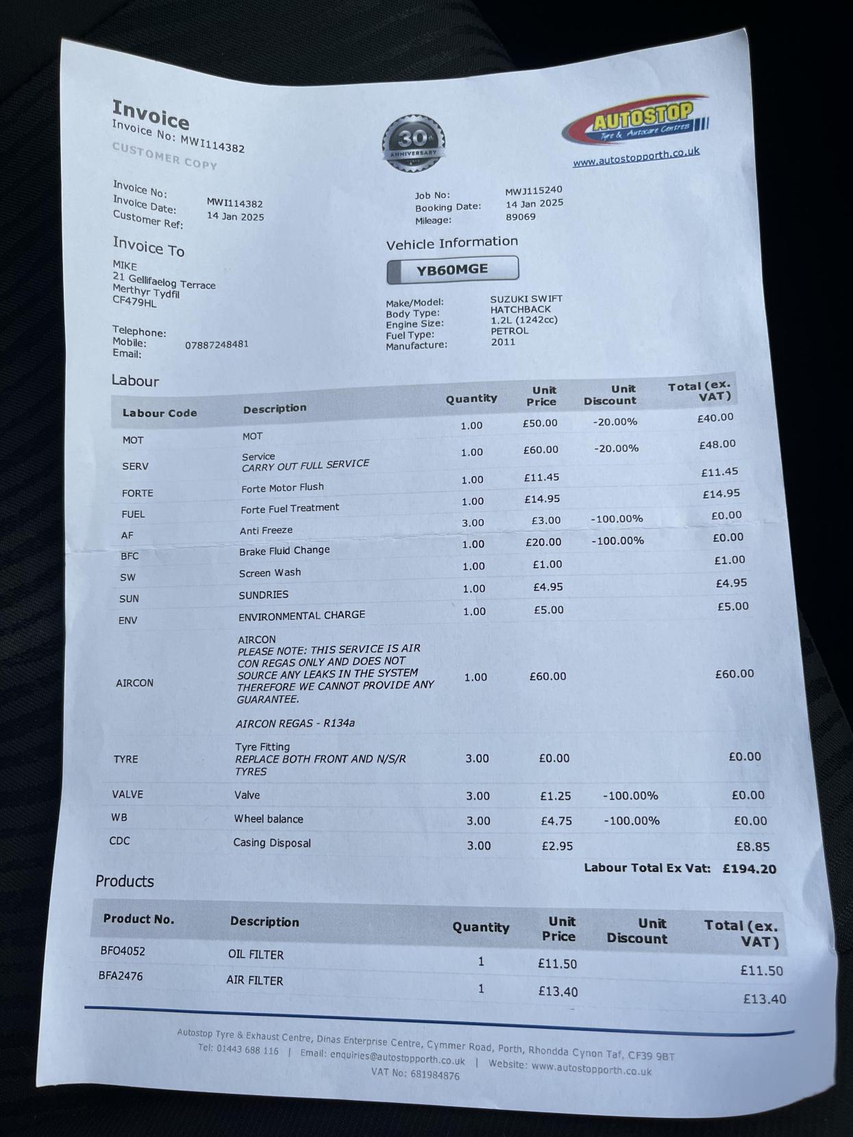 Suzuki Swift 1.2 SZ3 Hatchback 5dr Petrol Manual Euro 5 (94 ps)