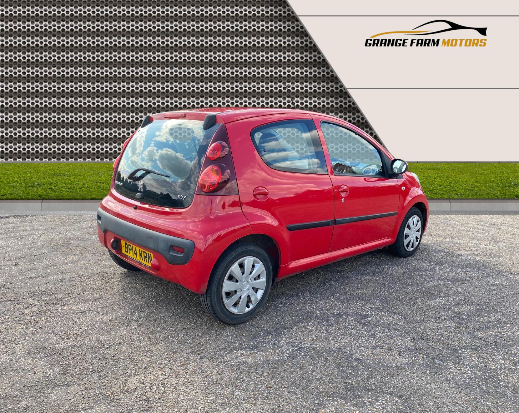 Peugeot 107 1.0 12V Active Hatchback 5dr Petrol Manual Euro 5 (68 ps)