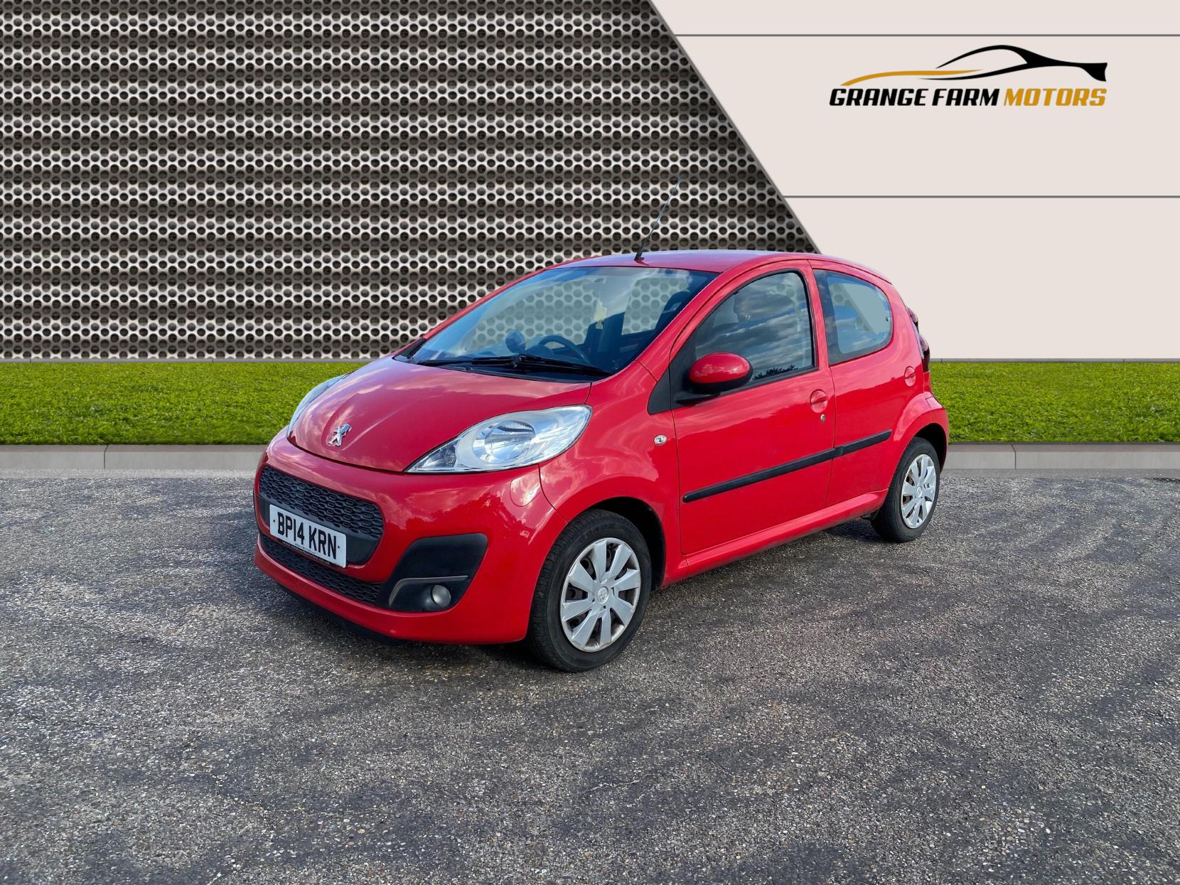 Peugeot 107 1.0 12V Active Hatchback 5dr Petrol Manual Euro 5 (68 ps)