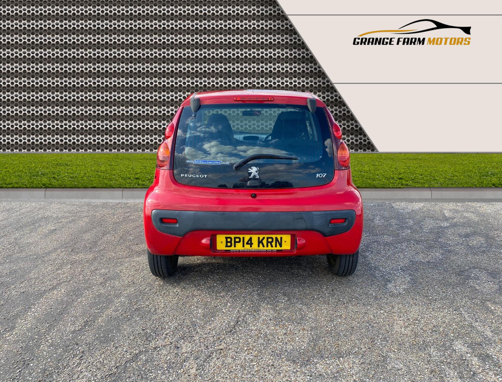 Peugeot 107 1.0 12V Active Hatchback 5dr Petrol Manual Euro 5 (68 ps)