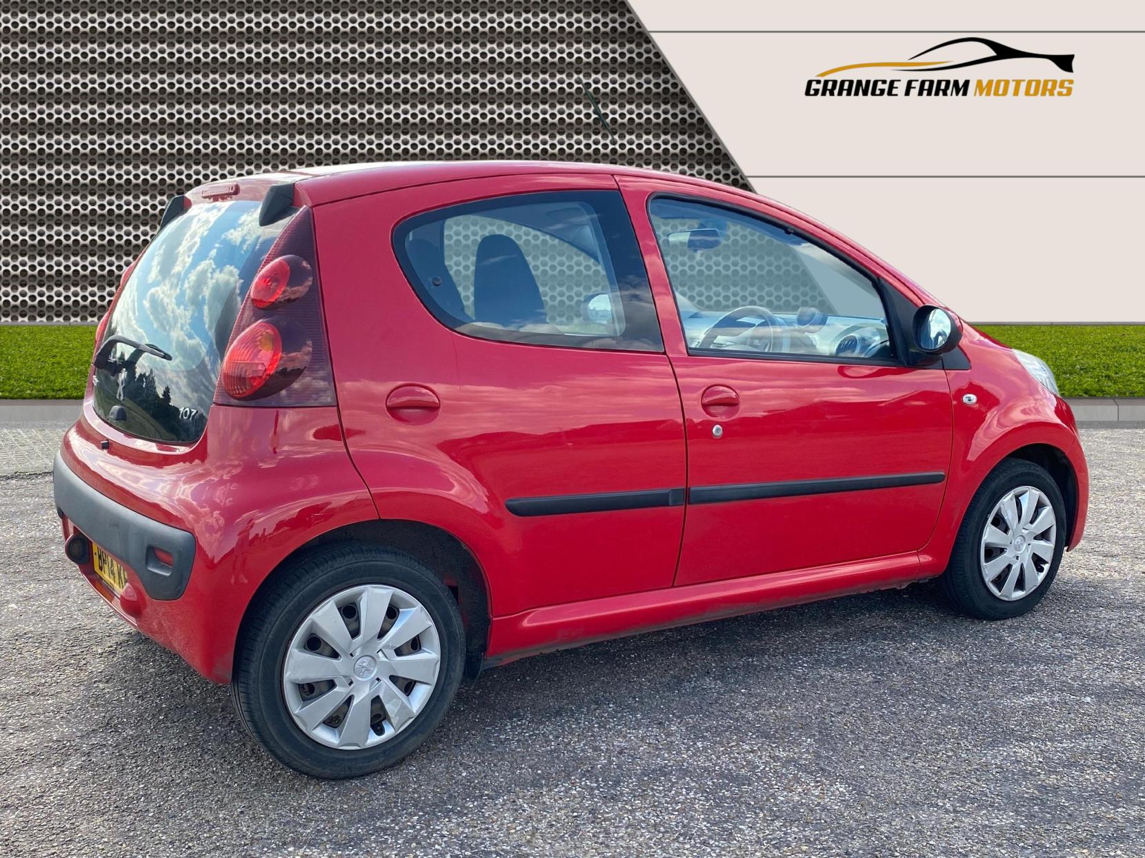 Peugeot 107 1.0 12V Active Hatchback 5dr Petrol Manual Euro 5 (68 ps)