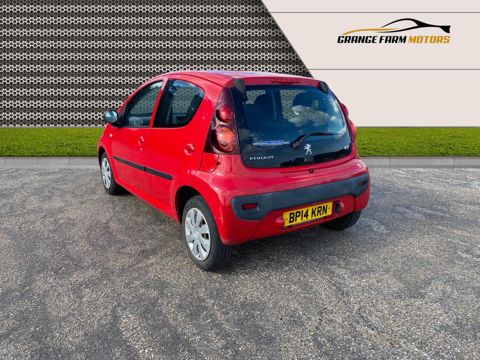 Peugeot 107 1.0 12V Active Hatchback 5dr Petrol Manual Euro 5 (68 ps)