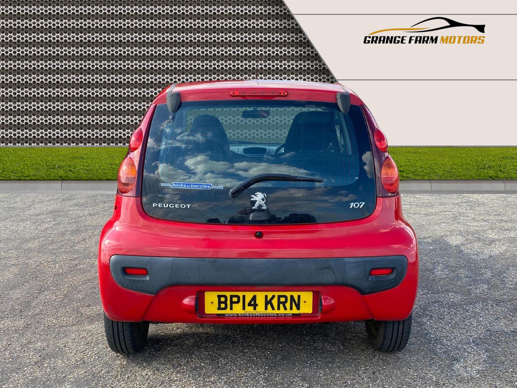 Peugeot 107 1.0 12V Active Hatchback 5dr Petrol Manual Euro 5 (68 ps)