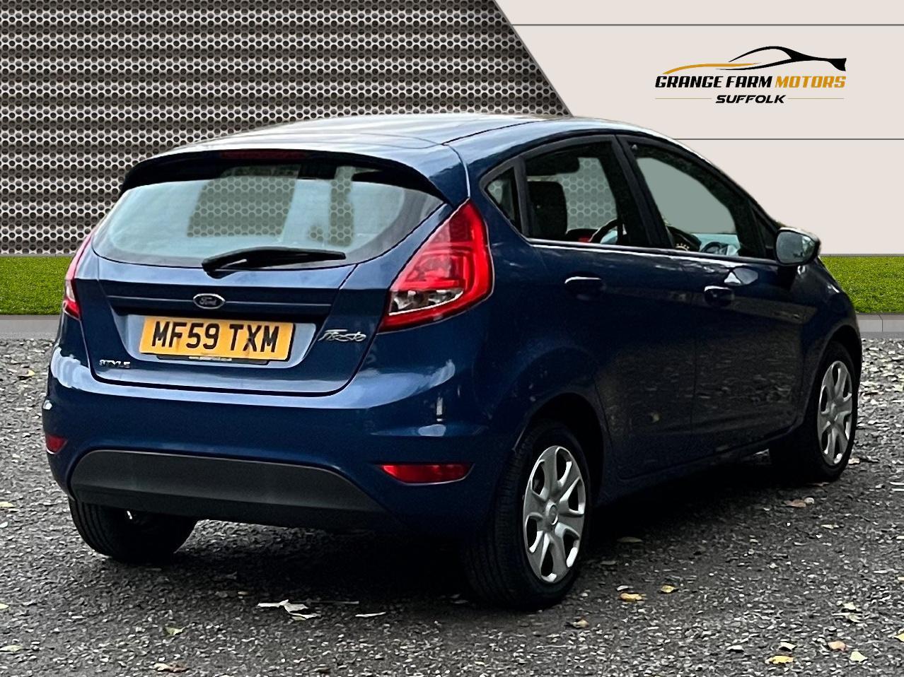 Ford Fiesta 1.25 Style Hatchback 5dr Petrol Manual (128 g/km, 59 bhp)