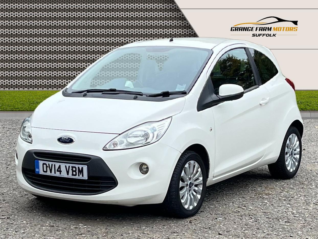 Ford Ka 1.2 Zetec Hatchback 3dr Petrol Manual Euro 6 (s/s) (69 ps)