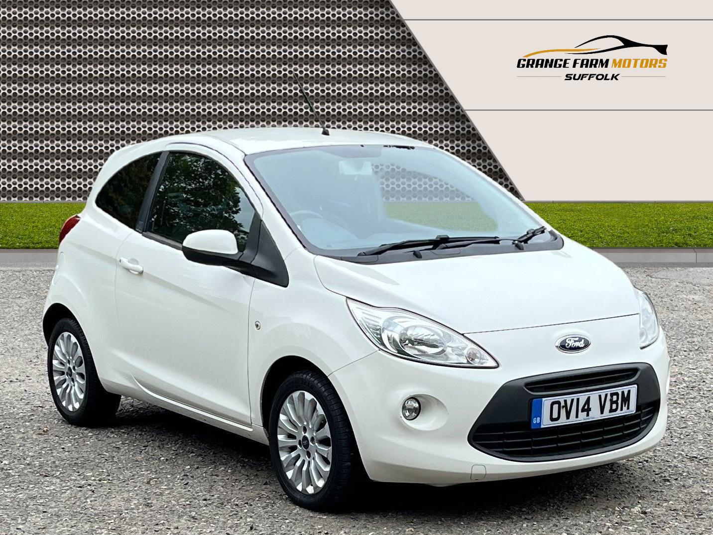 Ford Ka 1.2 Zetec Hatchback 3dr Petrol Manual Euro 6 (s/s) (69 ps)