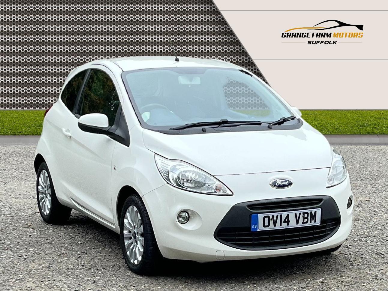 Ford Ka 1.2 Zetec Hatchback 3dr Petrol Manual Euro 6 (s/s) (69 ps)