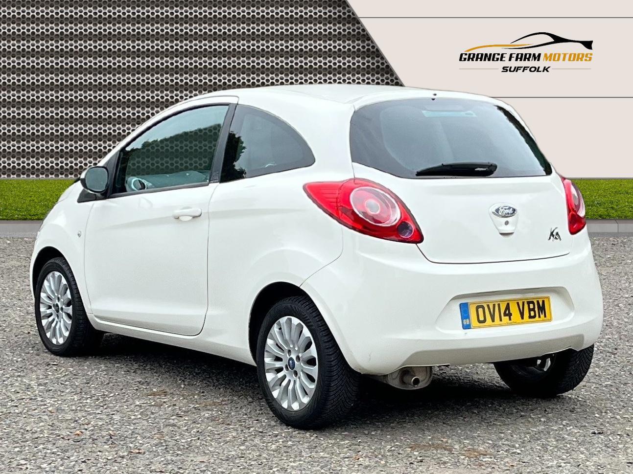 Ford Ka 1.2 Zetec Hatchback 3dr Petrol Manual Euro 6 (s/s) (69 ps)