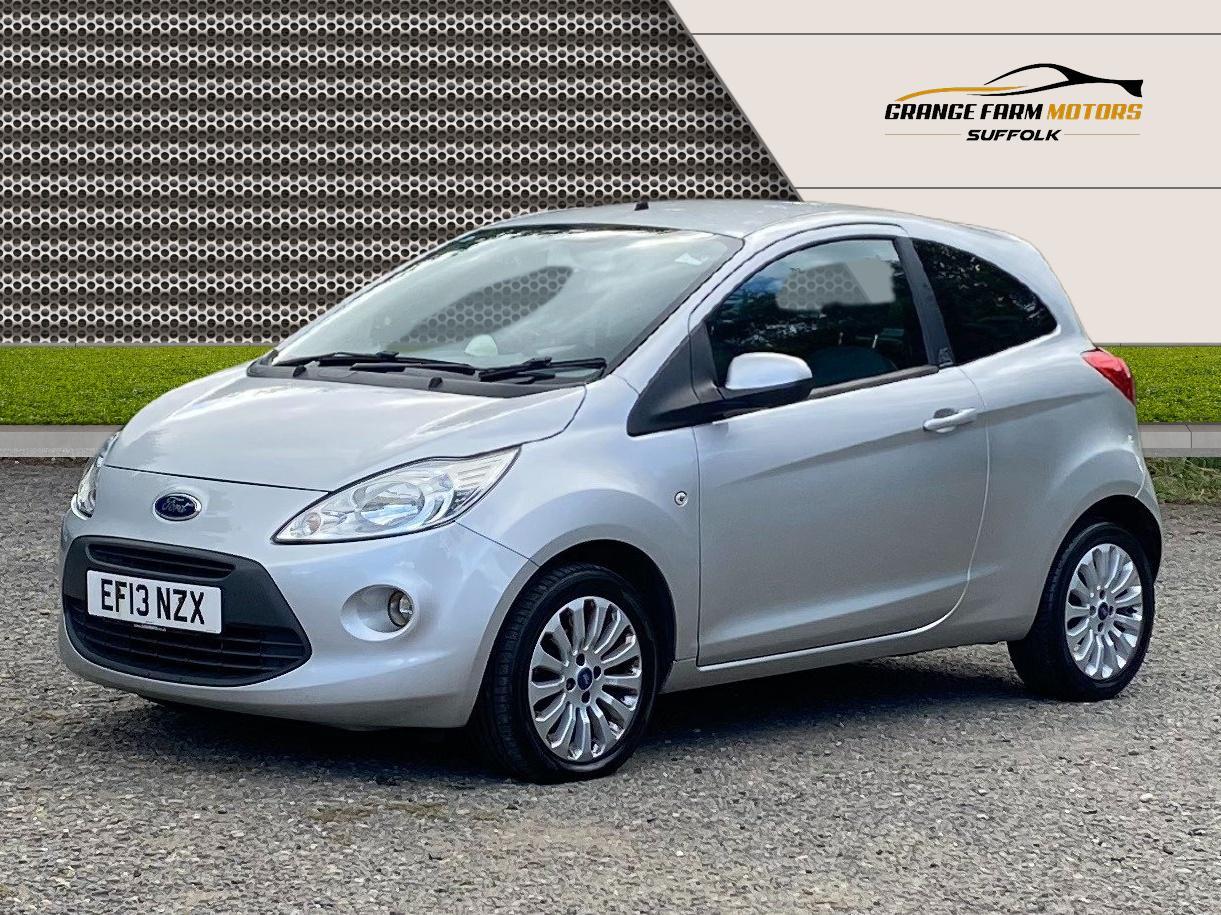 Ford Ka 1.2 Zetec Hatchback 3dr Petrol Manual Euro 5 (s/s) (69 ps)