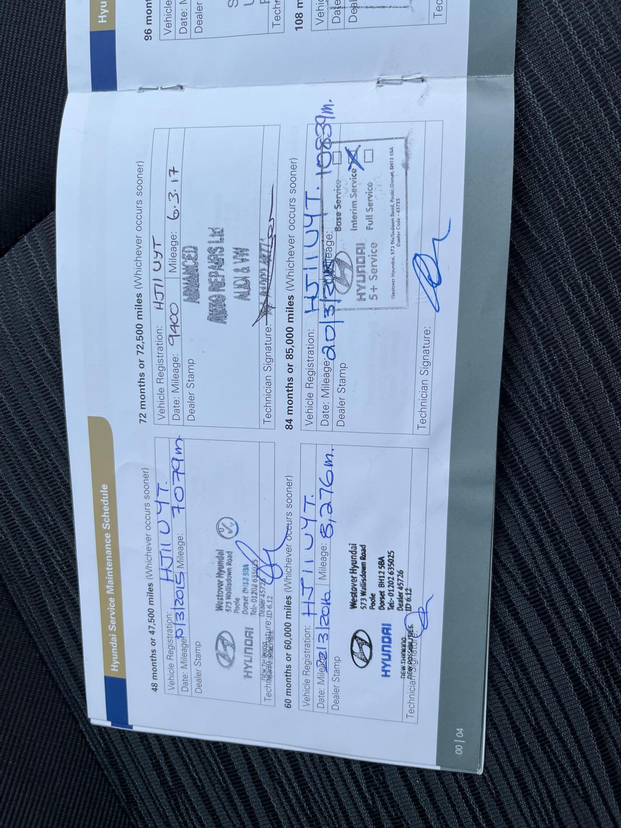 Hyundai i10 1.2 Active Hatchback 5dr Petrol Manual Euro 5 (85 bhp)