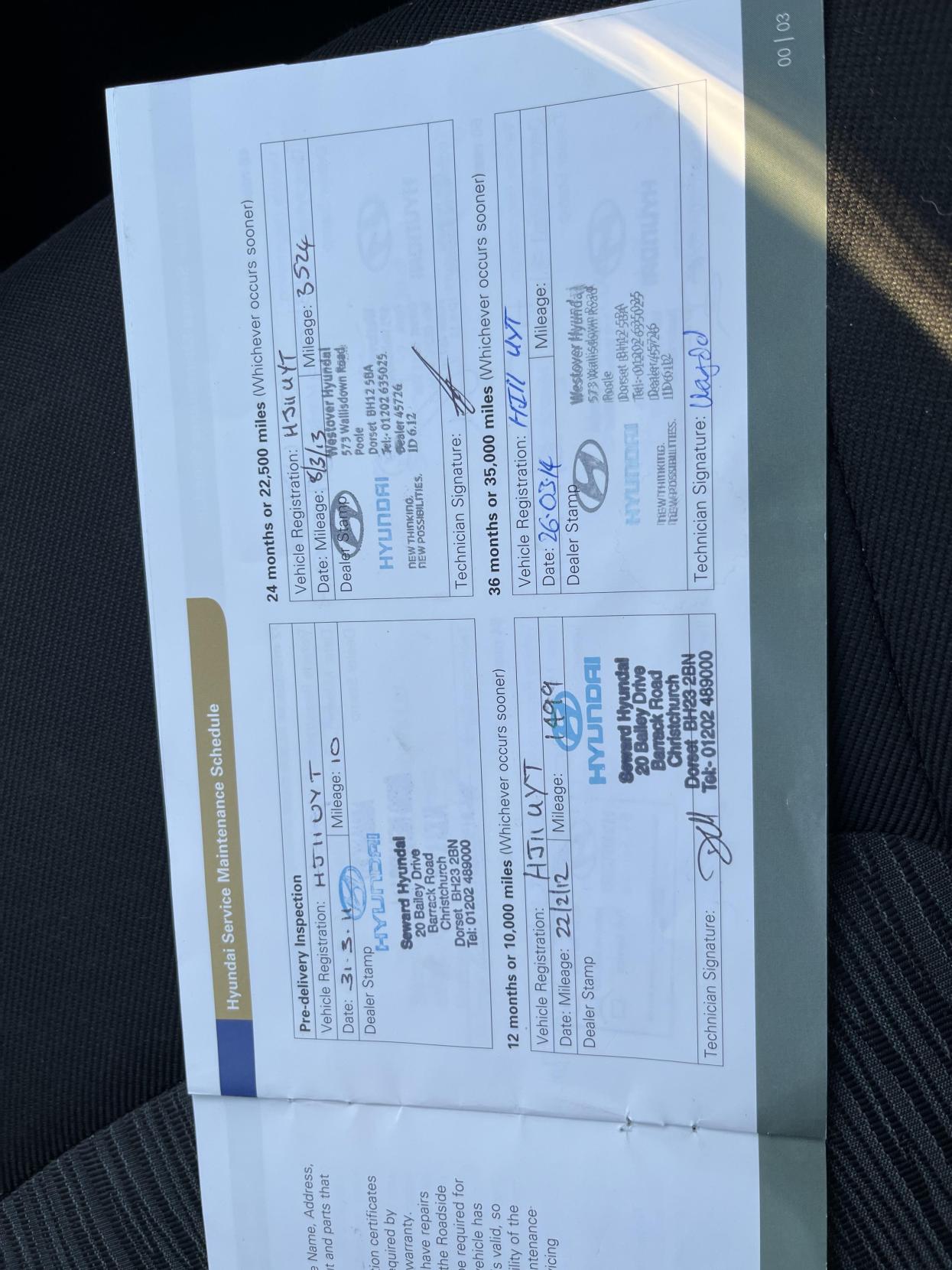 Hyundai i10 1.2 Active Hatchback 5dr Petrol Manual Euro 5 (85 bhp)