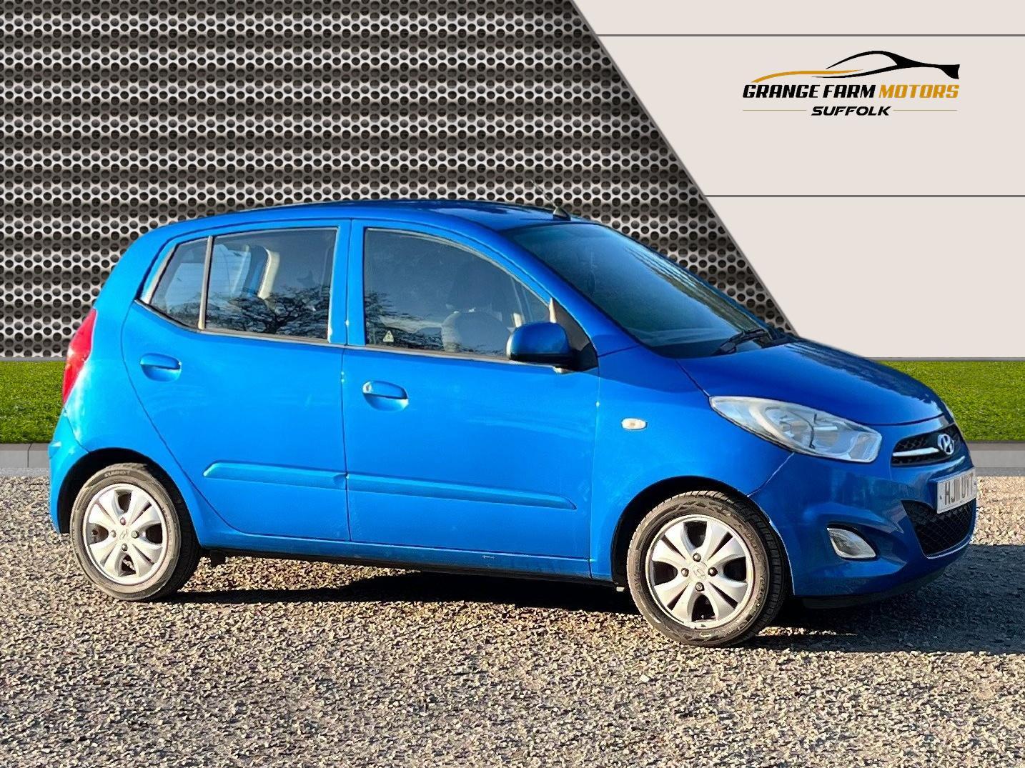 Hyundai i10 1.2 Active Hatchback 5dr Petrol Manual Euro 5 (85 bhp)