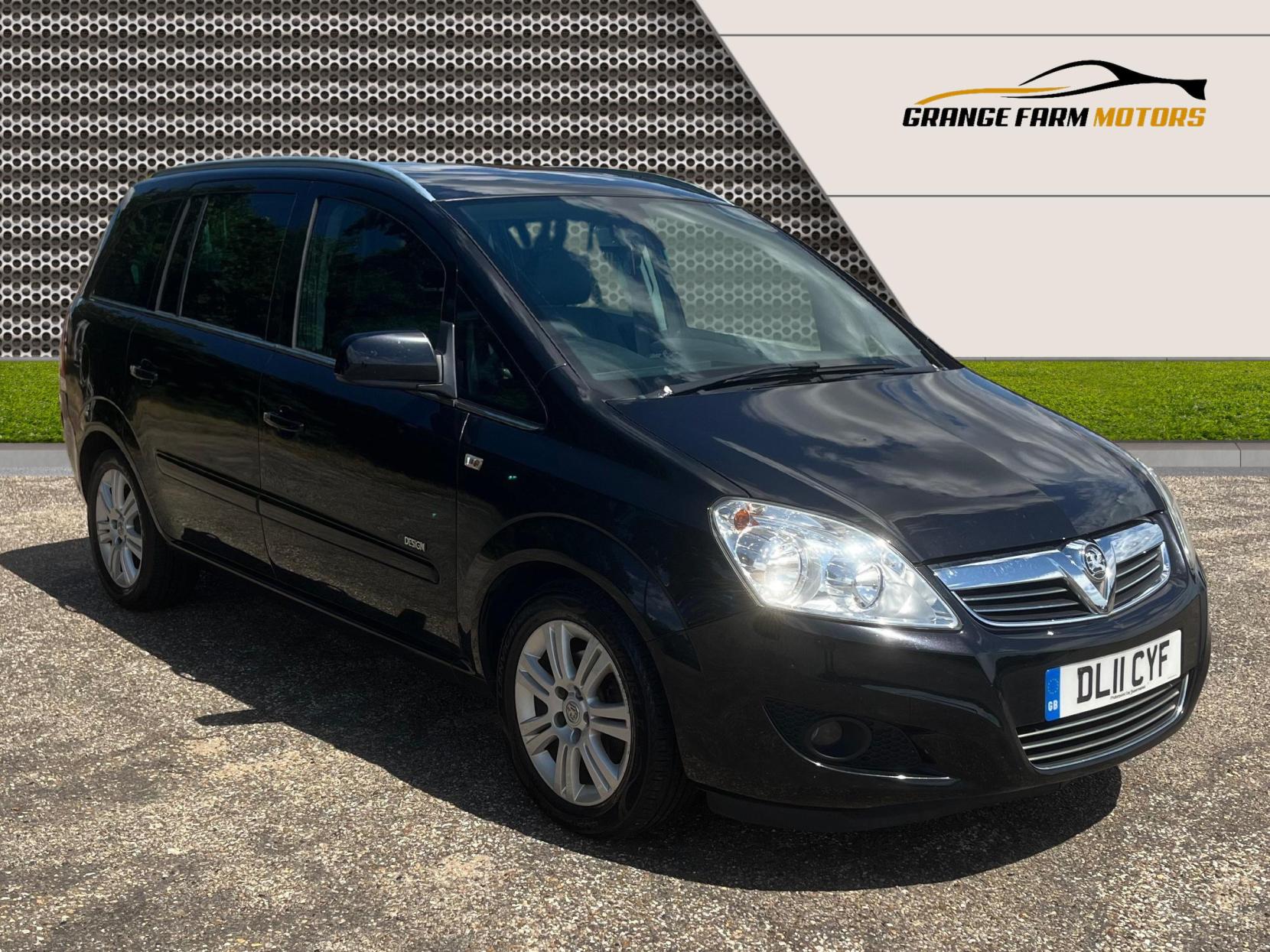 Vauxhall Zafira 1.8 16V Design MPV 5dr Petrol Manual Euro 5 (140 ps)