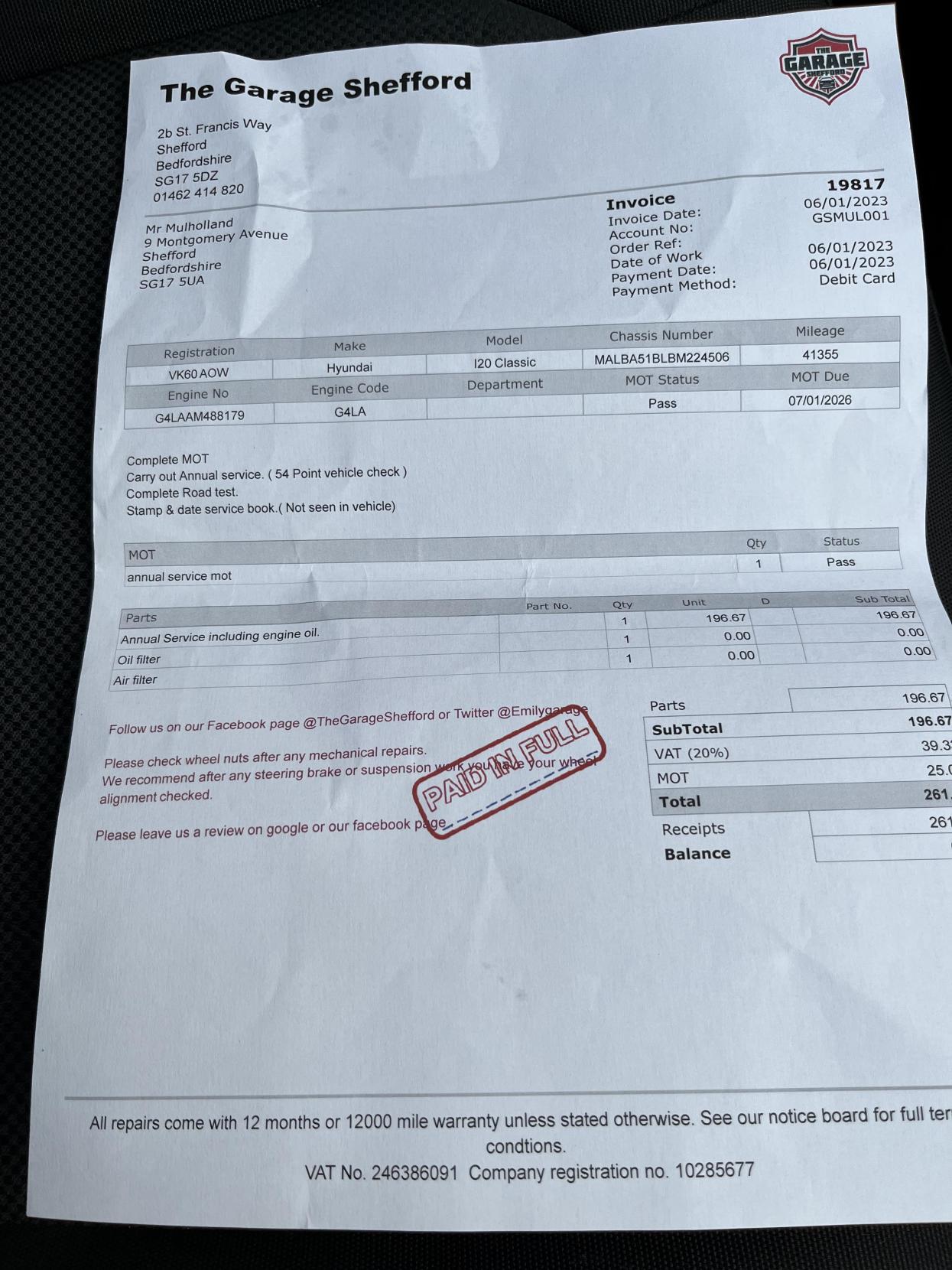 Hyundai i20 1.2 Classic Hatchback 5dr Petrol Manual Euro 5 (77 bhp)