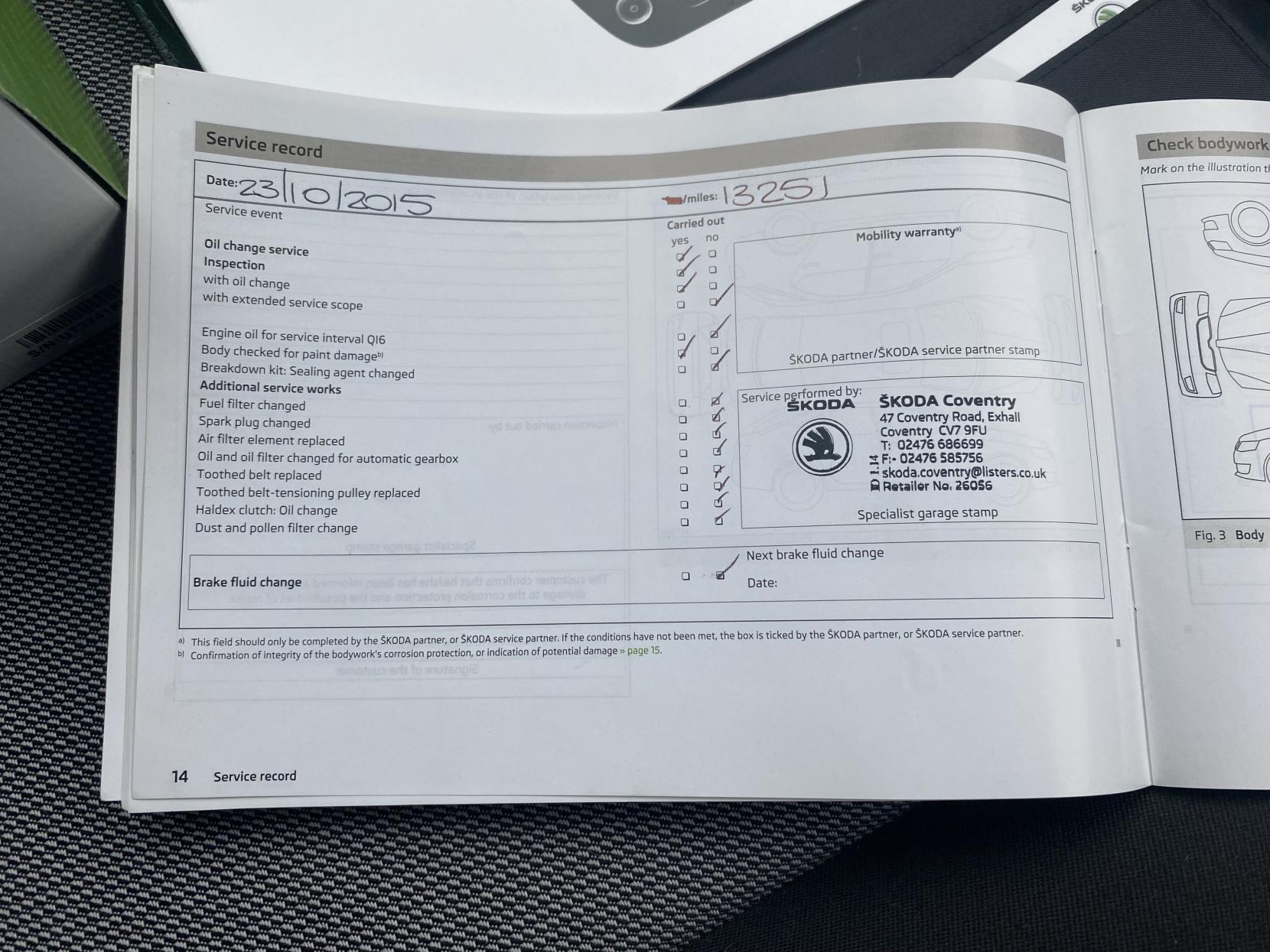 Skoda Citigo 1.0 MPI SE Hatchback 3dr Petrol Manual Euro 5 (60 ps)