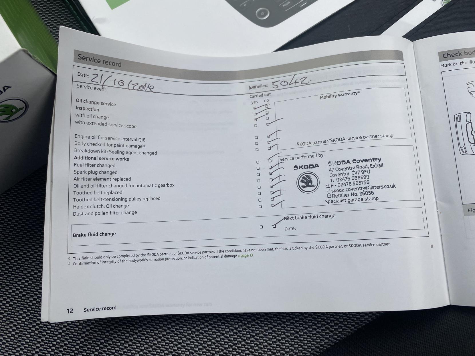 Skoda Citigo 1.0 MPI SE Hatchback 3dr Petrol Manual Euro 5 (60 ps)