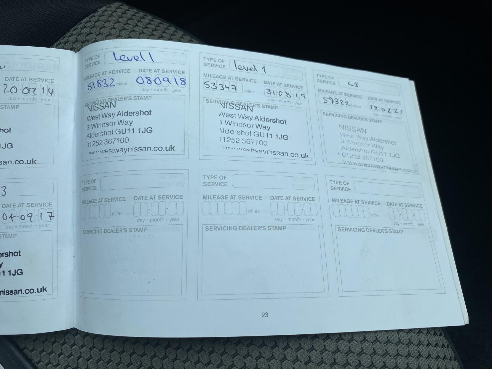 Nissan Note 1.4 16V n-tec Hatchback 5dr Petrol Manual Euro 5 (88 ps)