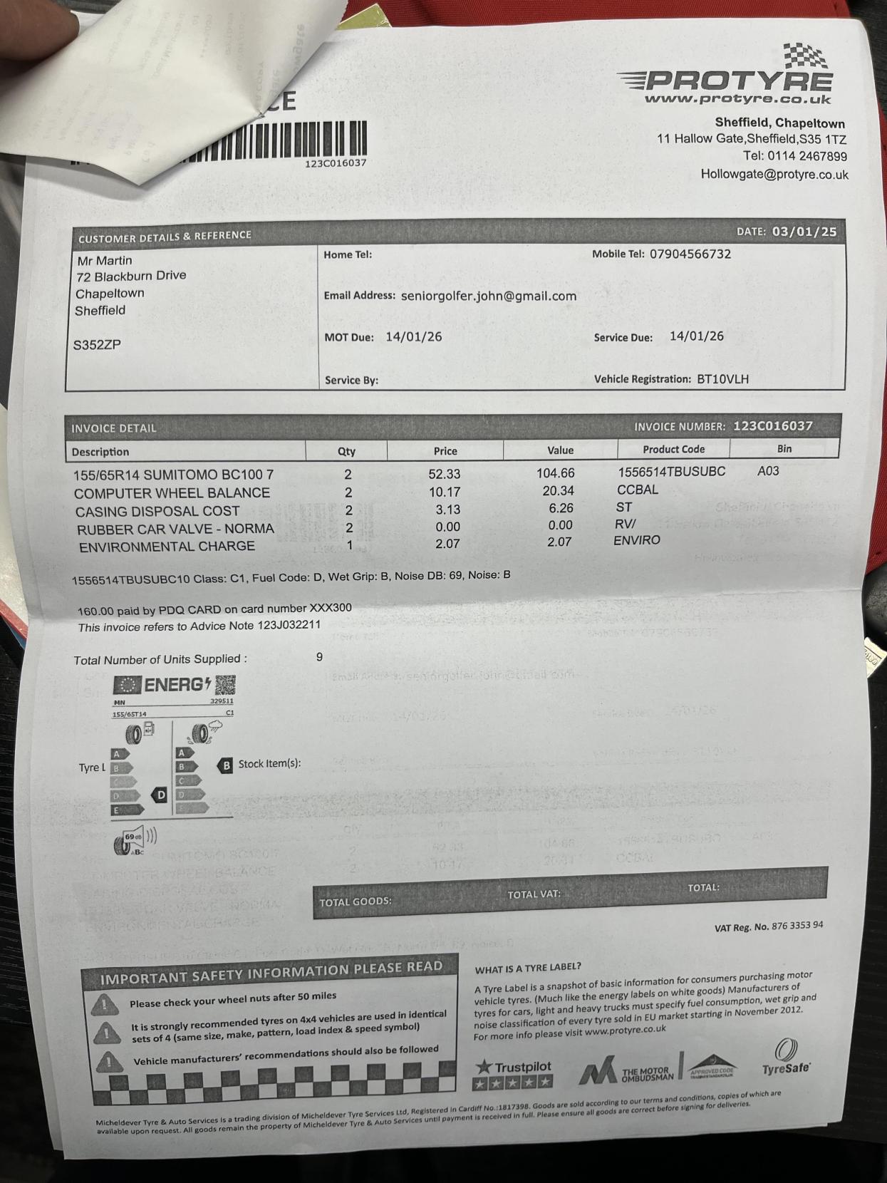 Citroen C1 1.0i VTR+ Hatchback 3dr Petrol Manual Euro 4 (68 ps)