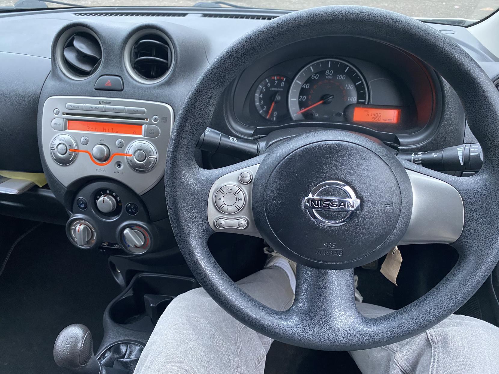 Nissan Micra 1.2 12V Visia Hatchback 5dr Petrol Manual Euro 5 (80 ps)