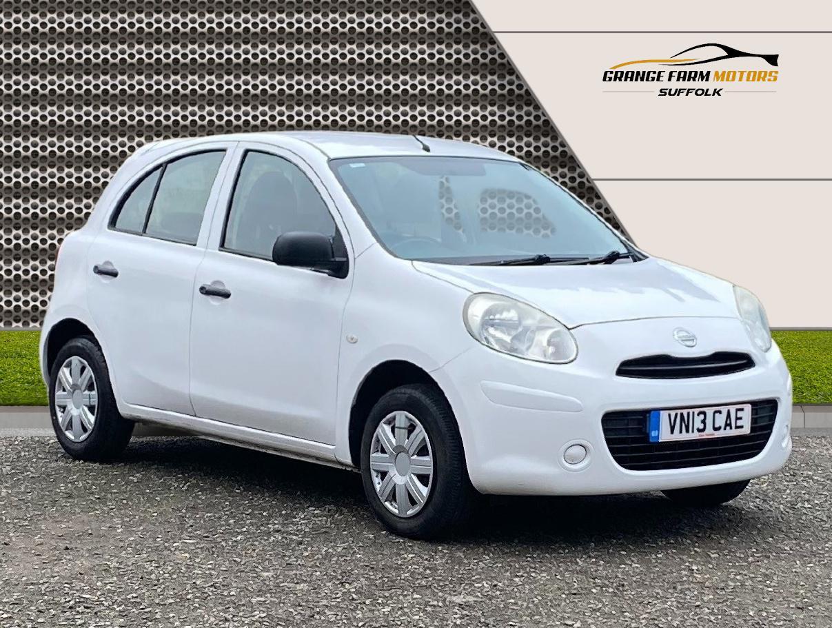 Nissan Micra 1.2 12V Visia Hatchback 5dr Petrol Manual Euro 5 (80 ps)